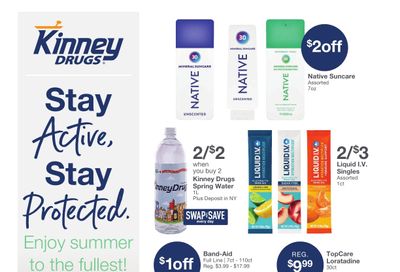 Kinney Drugs Weekly Ad August 2 - 8, 2026