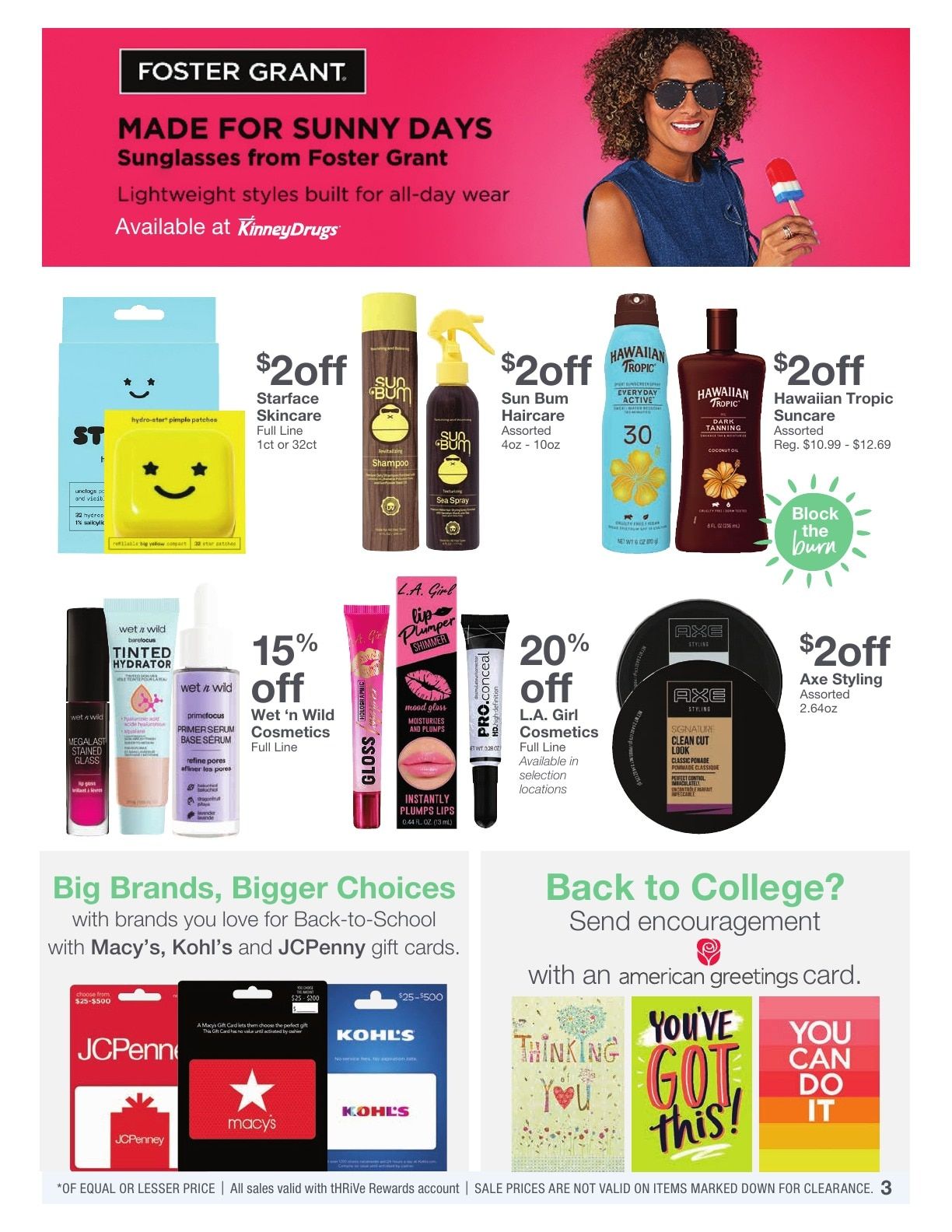 Kinney Drugs Weekly Ad August 2 - 8, 2026