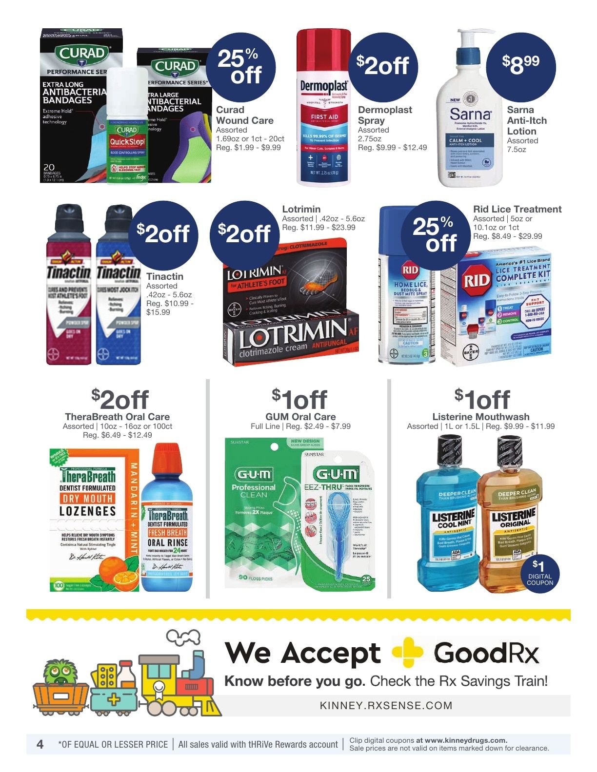 Kinney Drugs Weekly Ad August 2 - 8, 2026