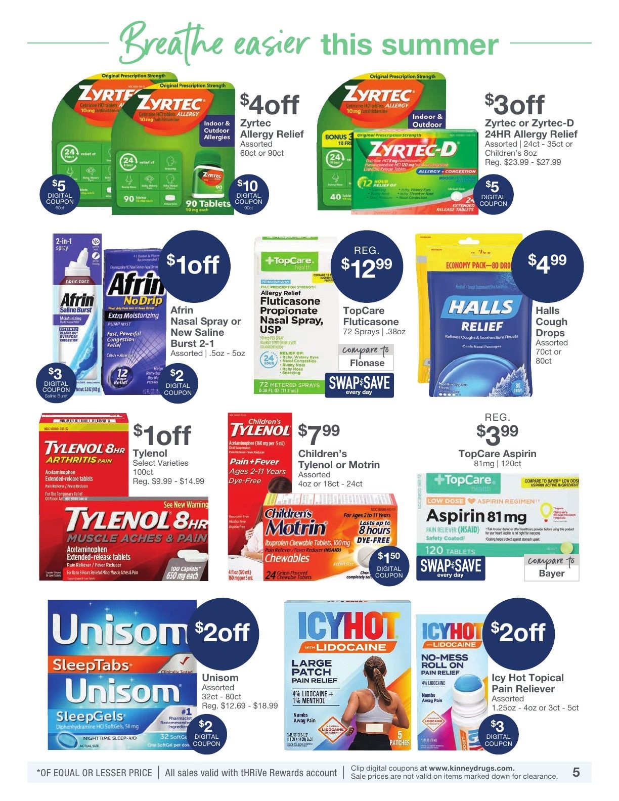 Kinney Drugs Weekly Ad August 2 - 8, 2026
