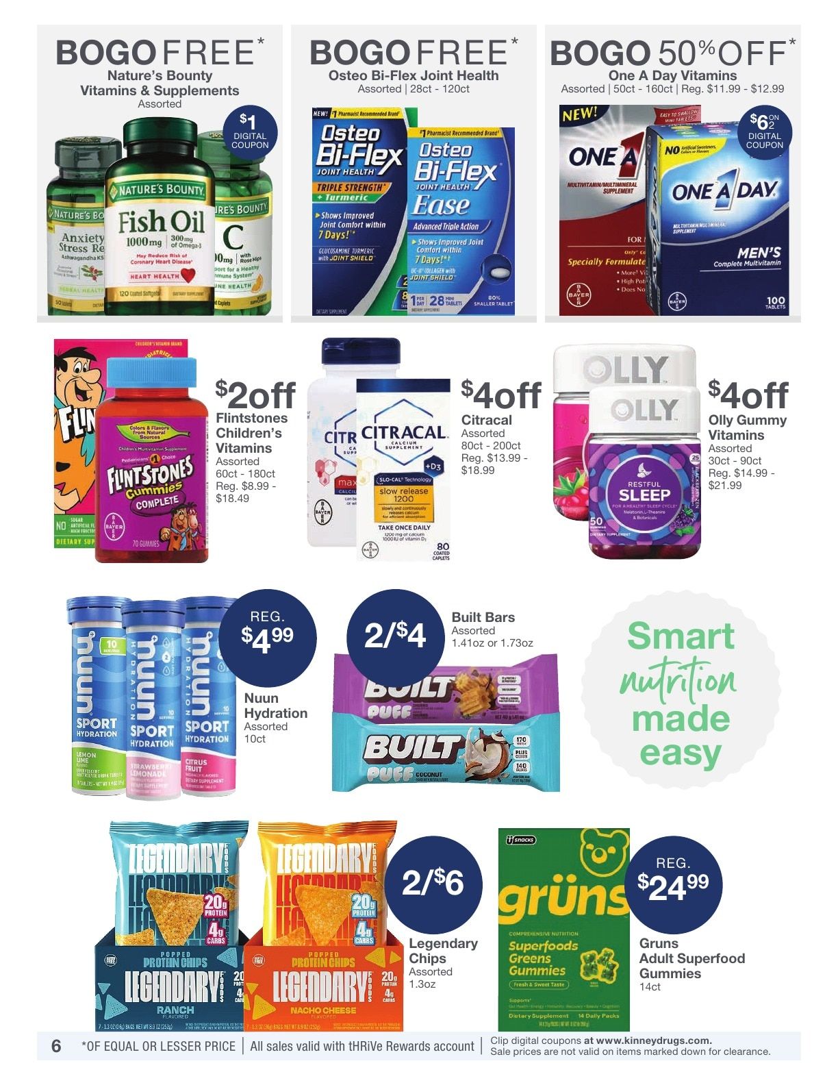 Kinney Drugs Weekly Ad August 2 - 8, 2026