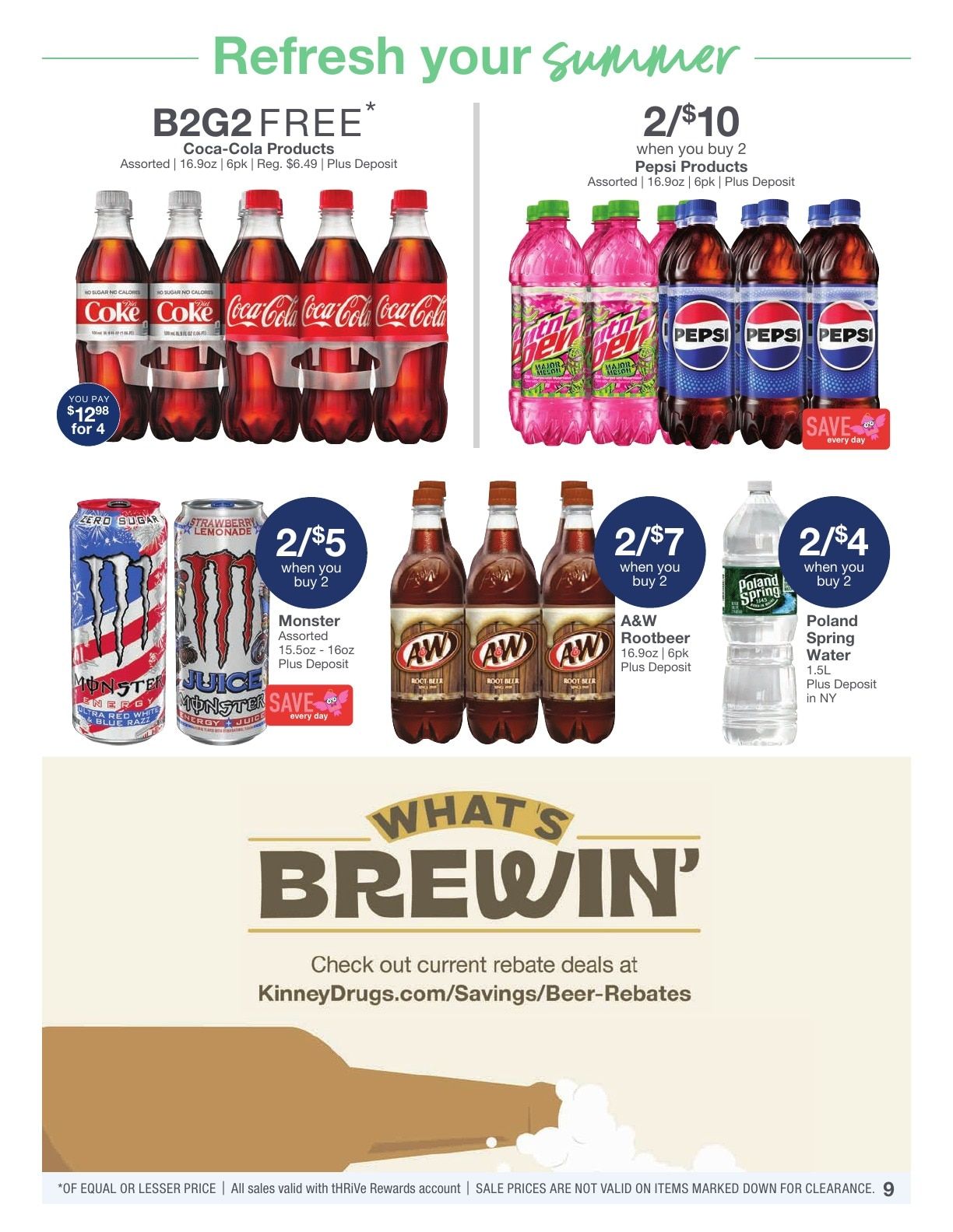 Kinney Drugs Weekly Ad August 2 - 8, 2026