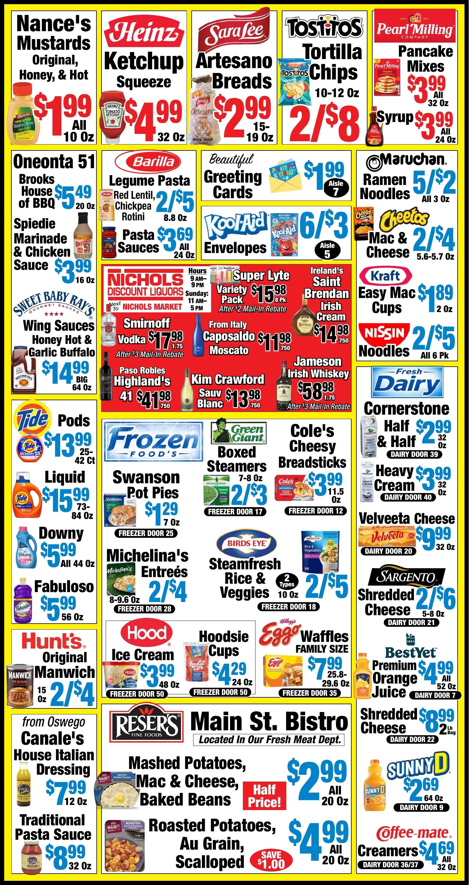 Nichols Fresh Market Weekly Ad August 2 - 8, 2026
