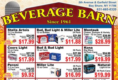 Beverage Barn Weekly Ad July 29 - August 11, 2026