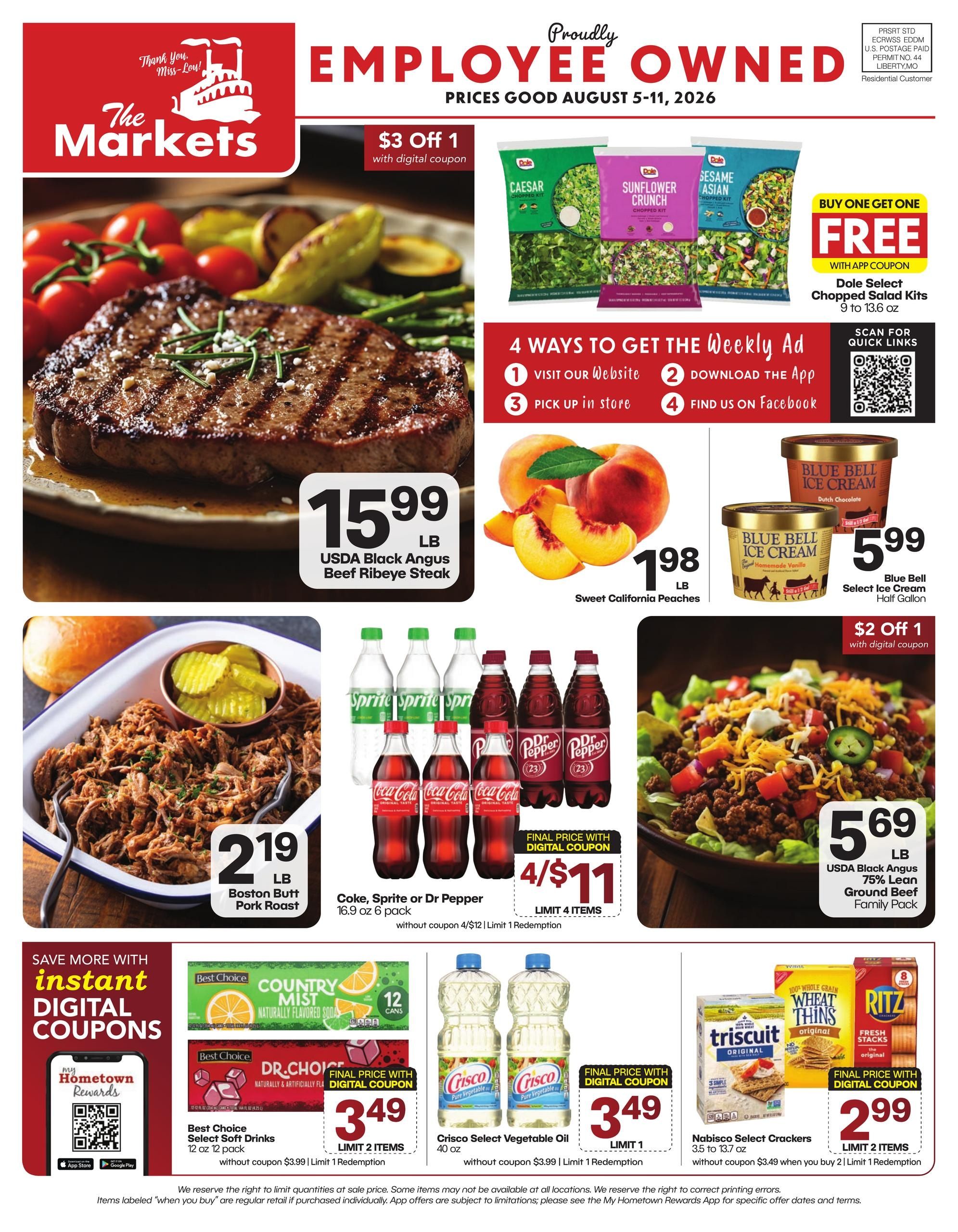 The Markets Weekly Ad August 5 - 11, 2026