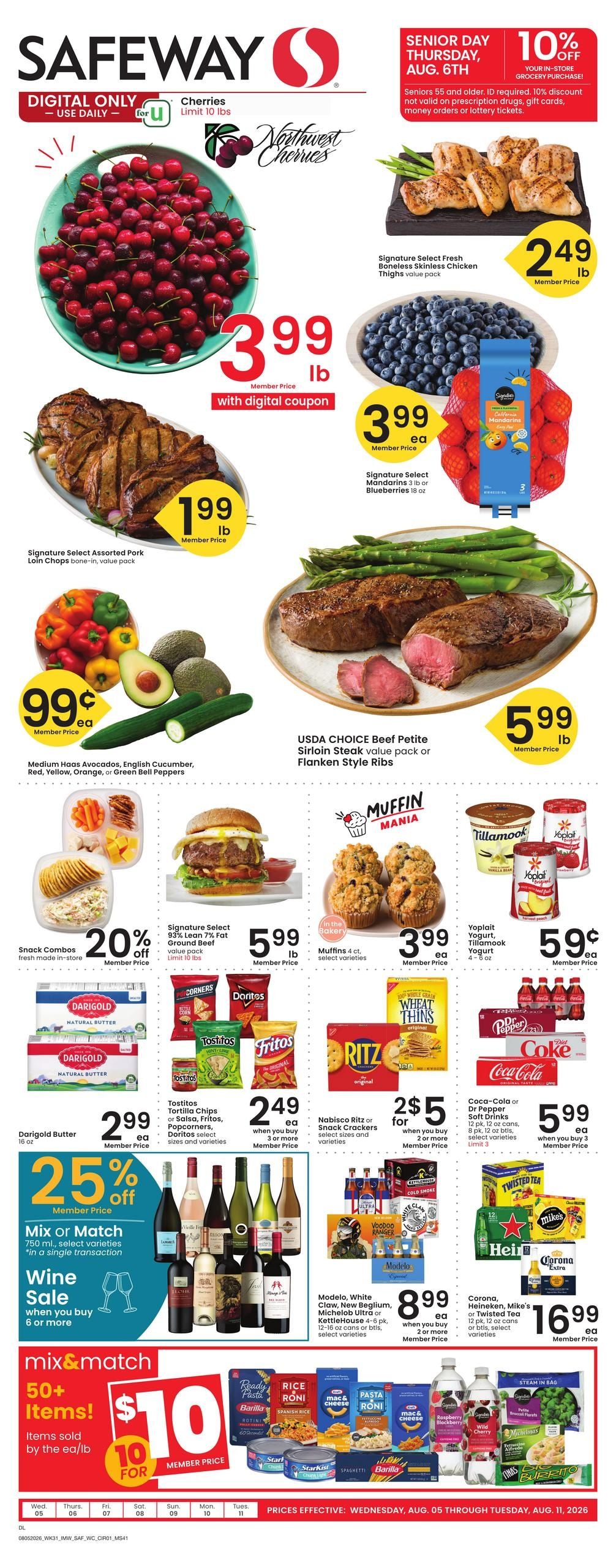 Safeway (Elliston–Garrison Area, MT) Weekly Ad August 5 - 11, 2026