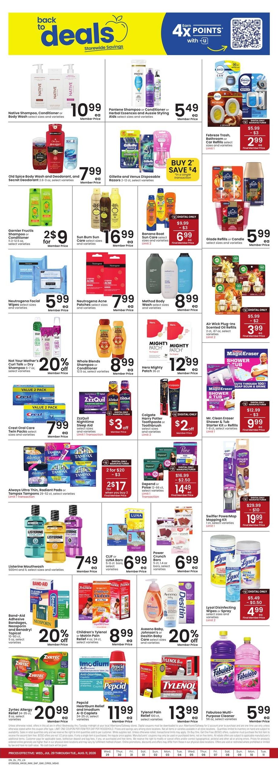 Safeway (Elliston–Garrison Area, MT) Weekly Ad August 5 - 11, 2026
