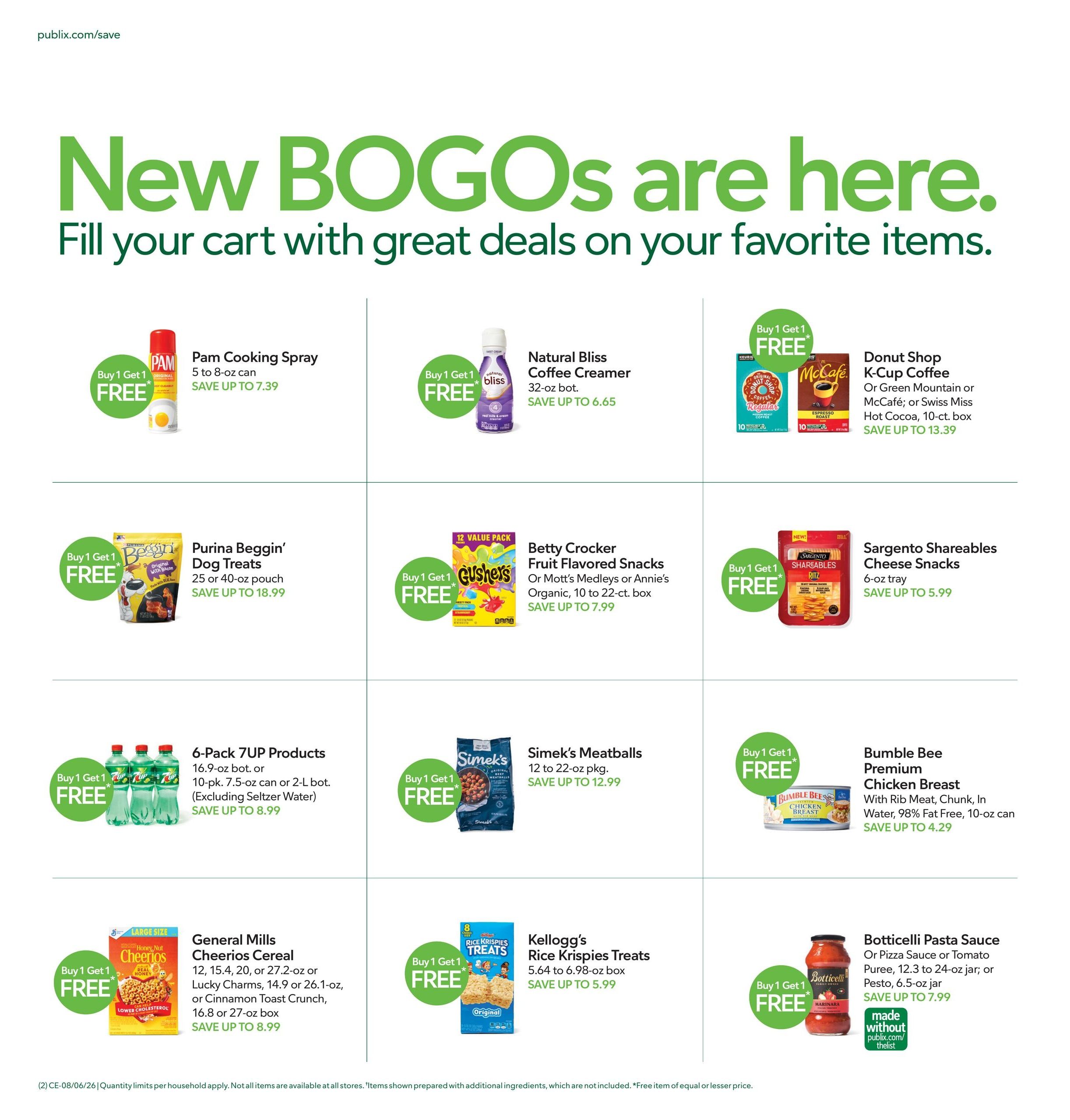 Publix (Hendersonville–Dana Area, NC) Weekly Ad August 5 - 11, 2026