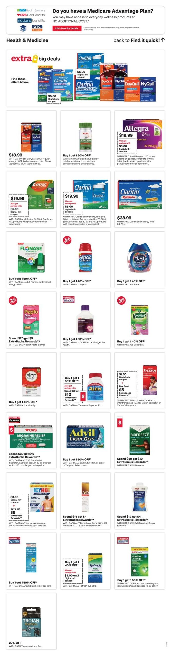 CVS Pharmacy (Carlsbad Area, CA) Weekly Ad August 9 - 15, 2026
