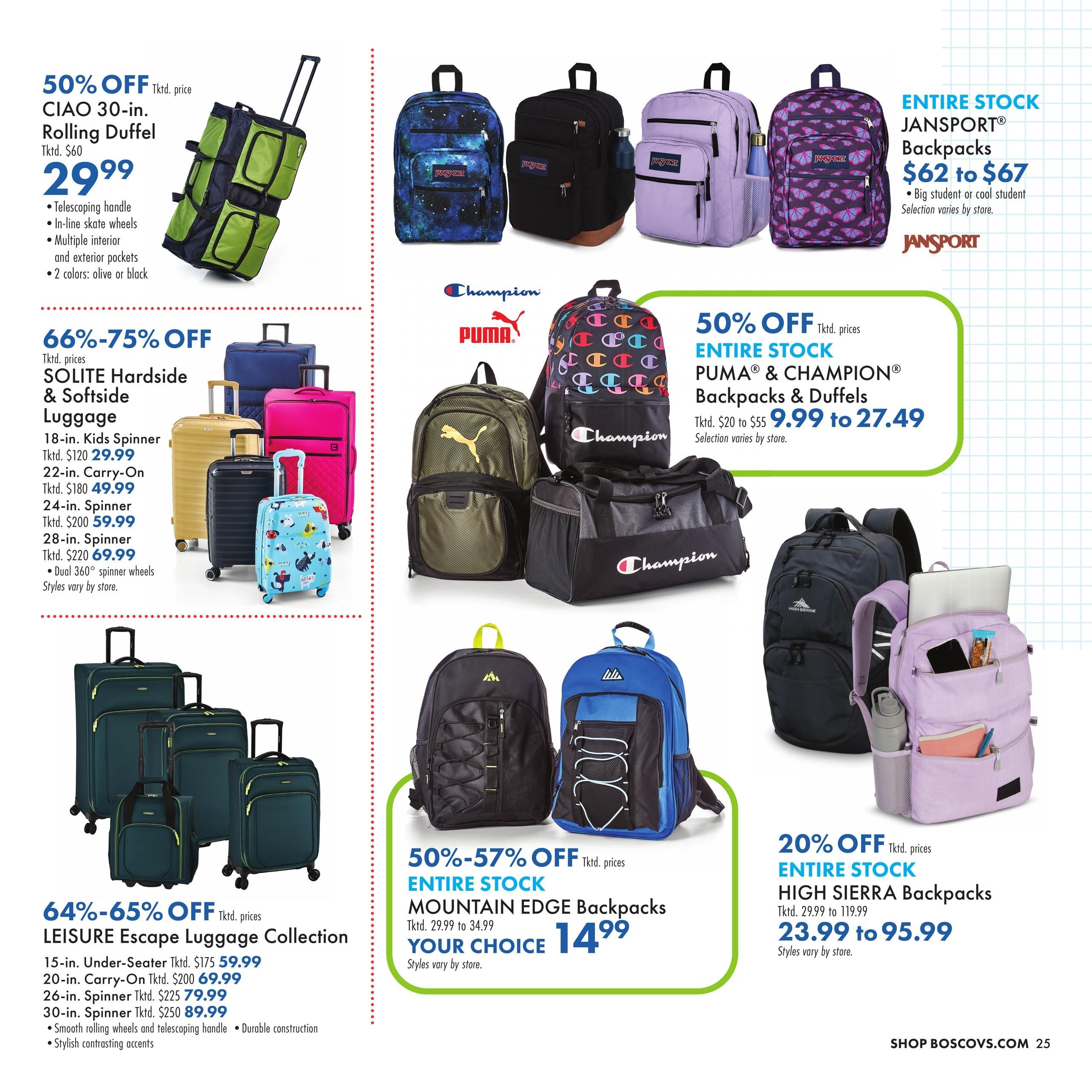 Boscov's (Ansonia Area, CT) Boscov’s Weekly Weekly Ad August 6 - 19, 2026