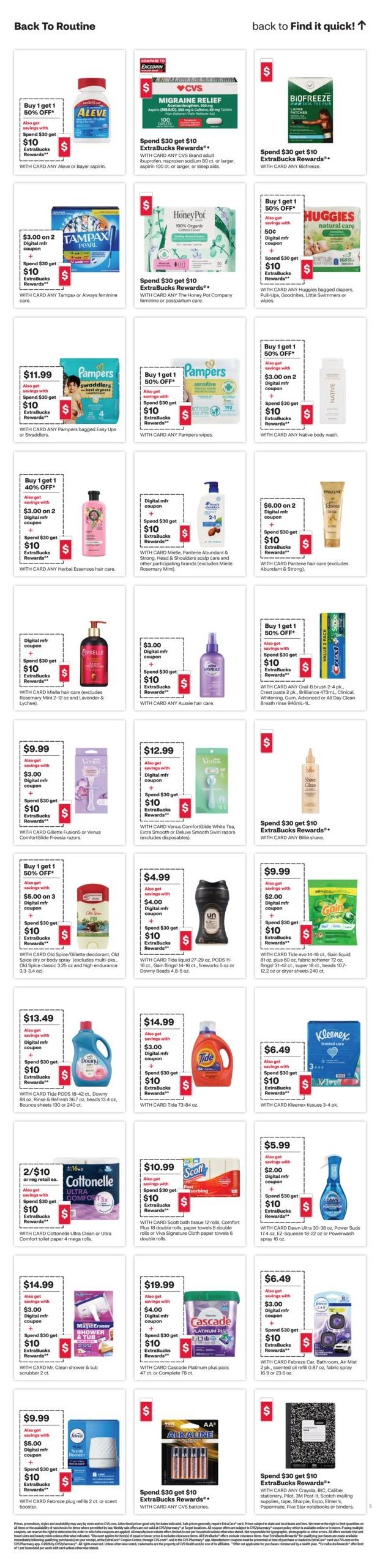CVS Pharmacy (Andalusia Area, AL) Weekly Ad August 9 - 16, 2026