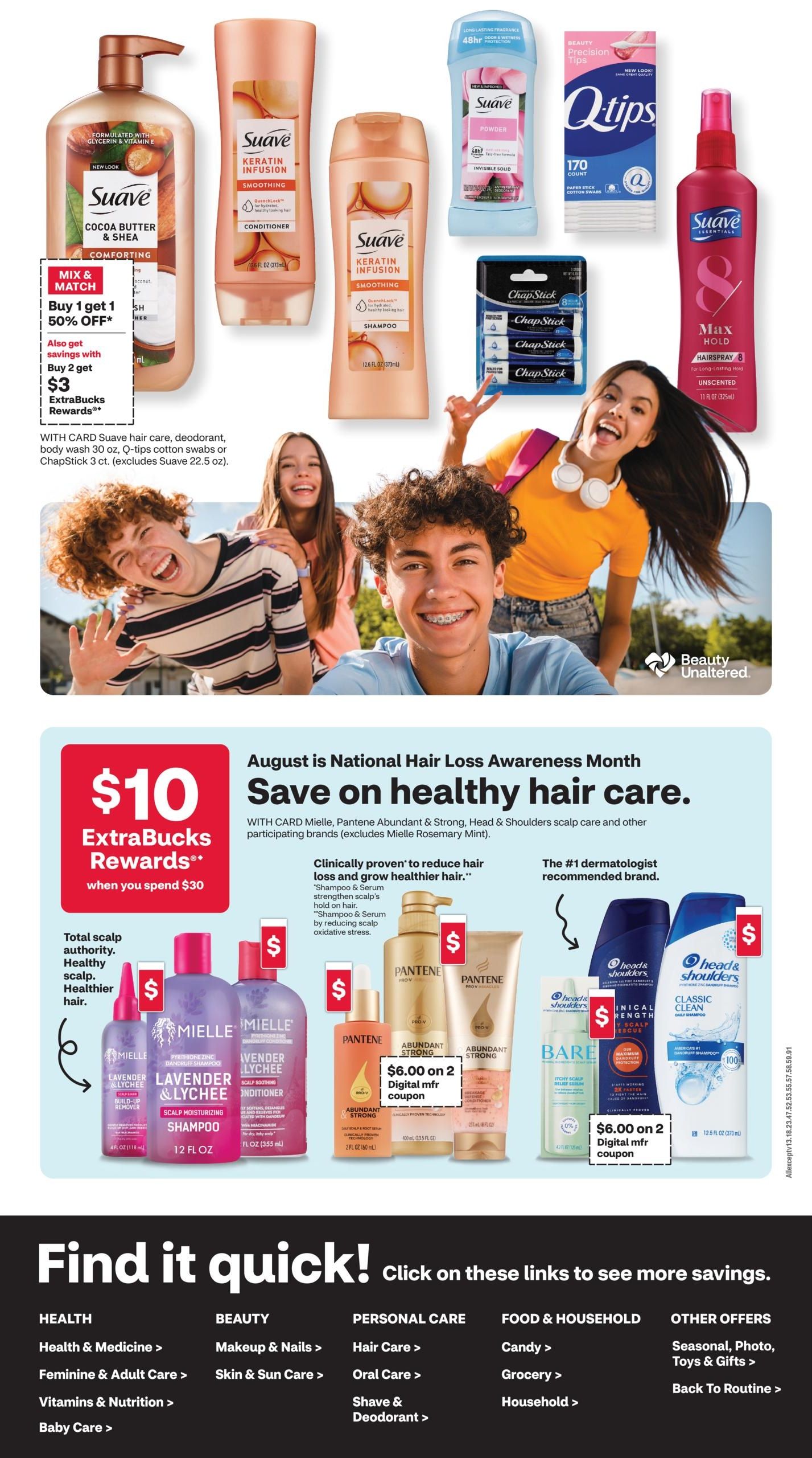 CVS Pharmacy (Andalusia Area, AL) Weekly Ad August 9 - 16, 2026
