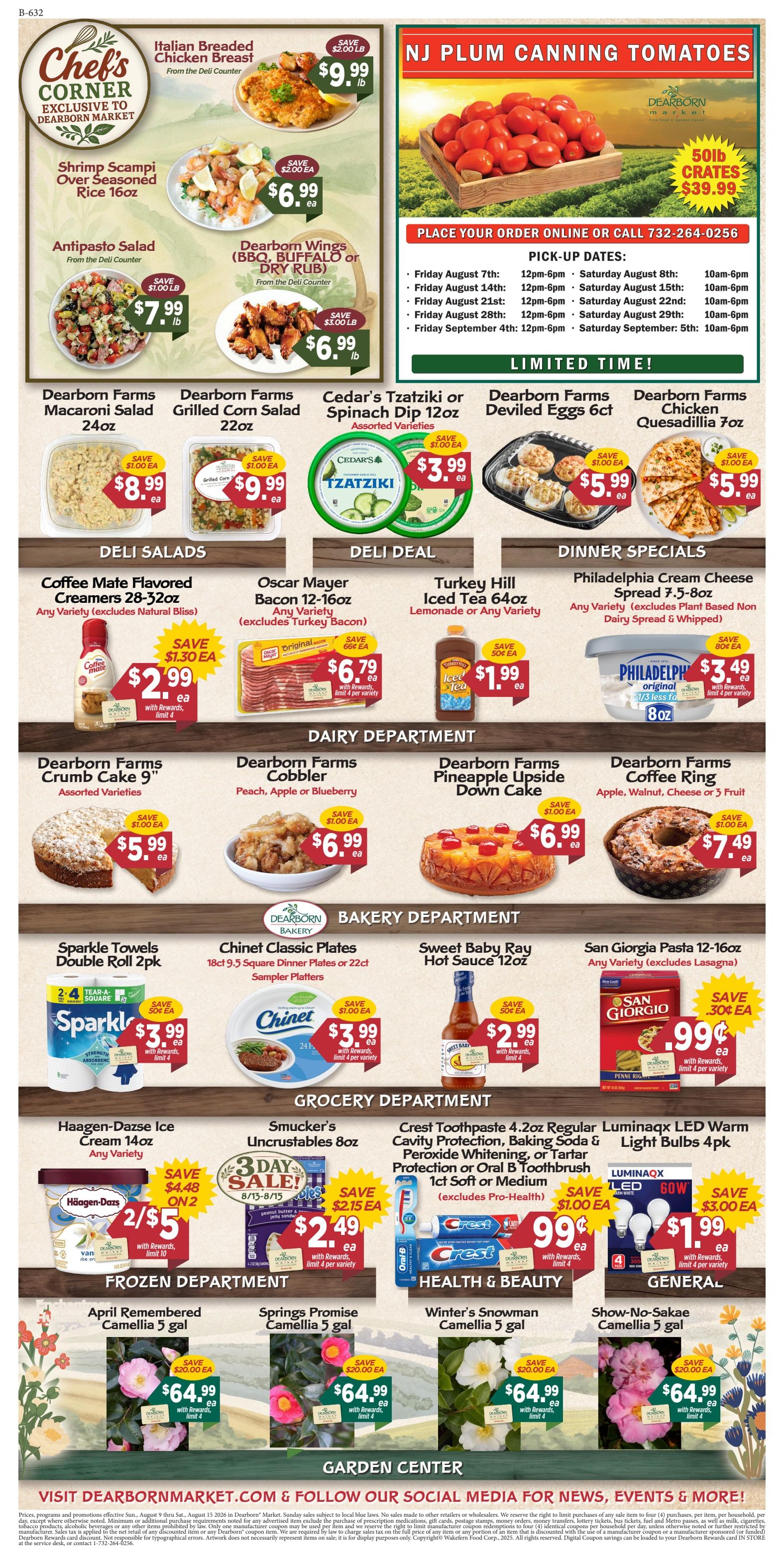 Dearborn Market Weekly Ad August 9 - 15, 2026