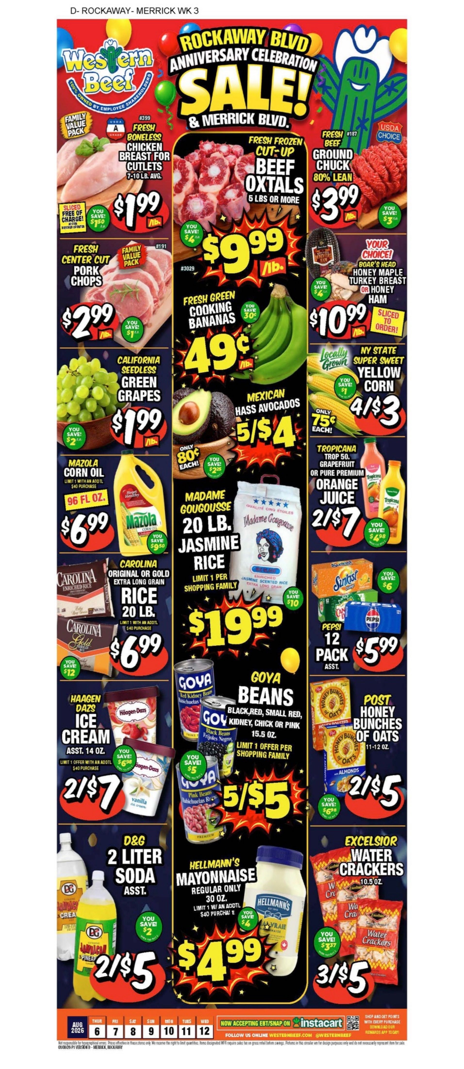 Western Beef (New York) Weekly Ad August 6 - 12, 2026