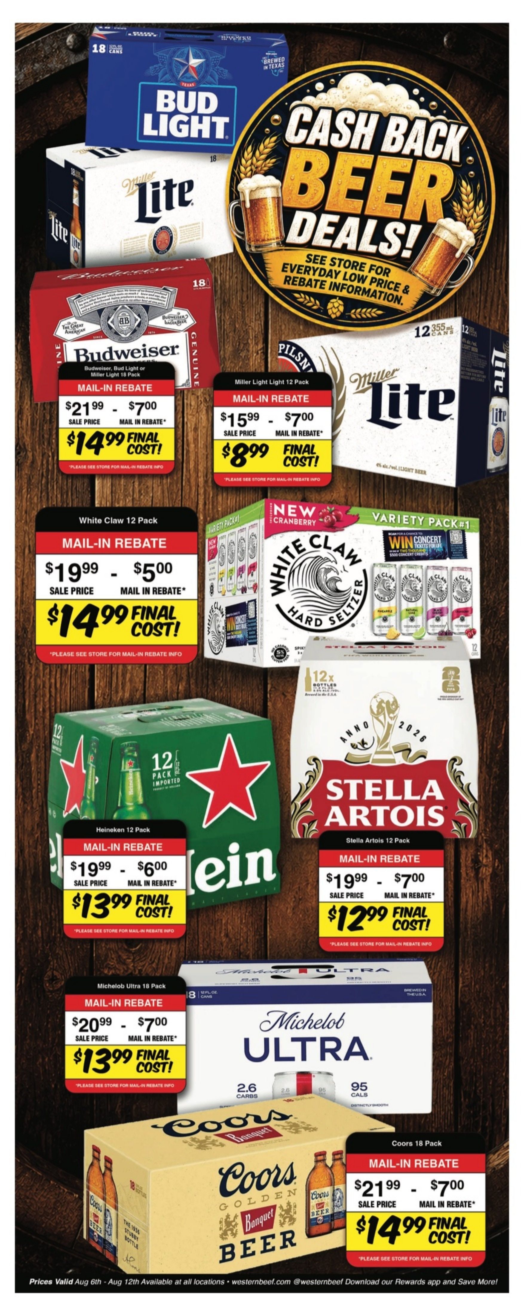 Western Beef (New York) Weekly Ad August 6 - 12, 2026