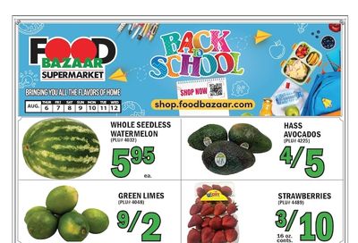 Food Bazaar (2784 Linden Blvd., Brooklyn, NY) Weekly Ad August 6 - 12, 2026
