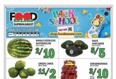 Food Bazaar (2965 Cropsey Ave., Brooklyn, NY) Weekly Ad August 6 - 12, 2026