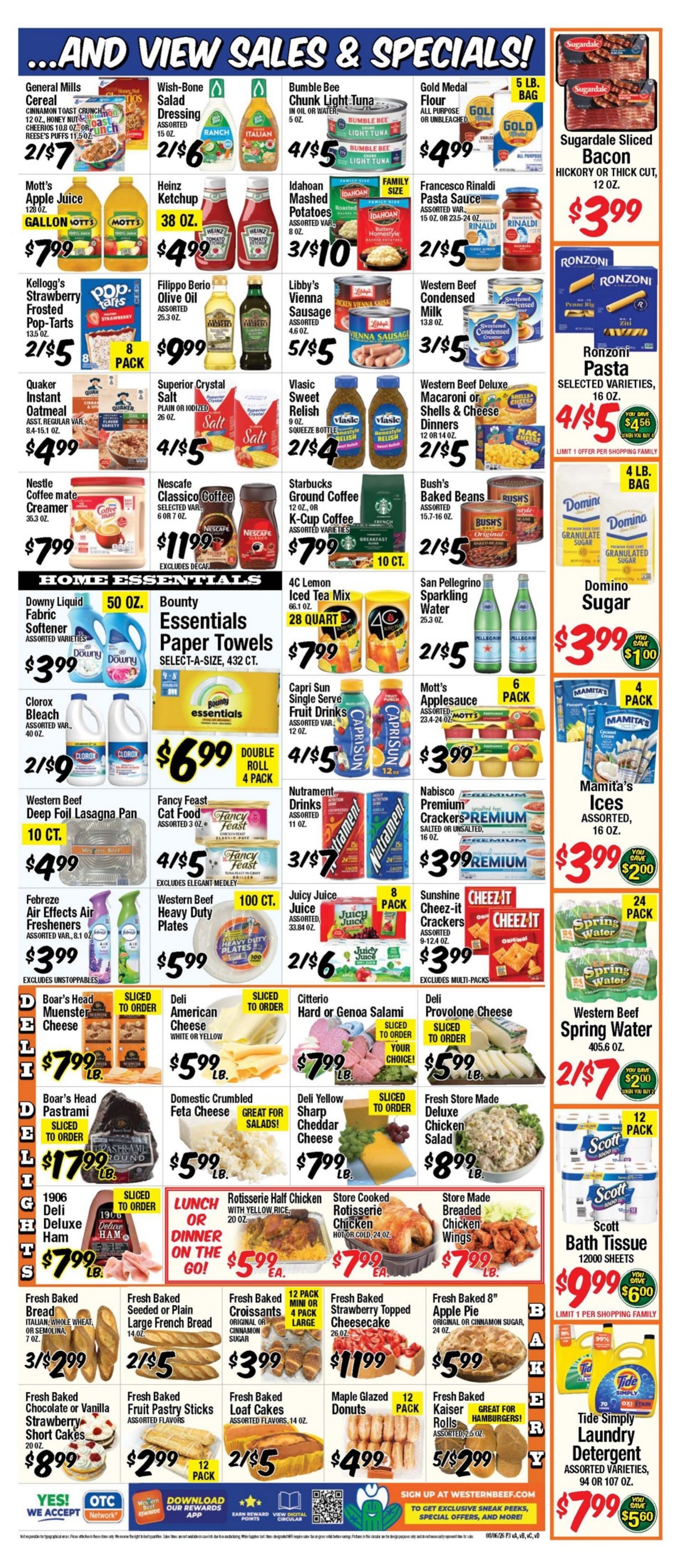 Western Beef (Carle Place, NY) Weekly Ad August 6 - 12, 2026