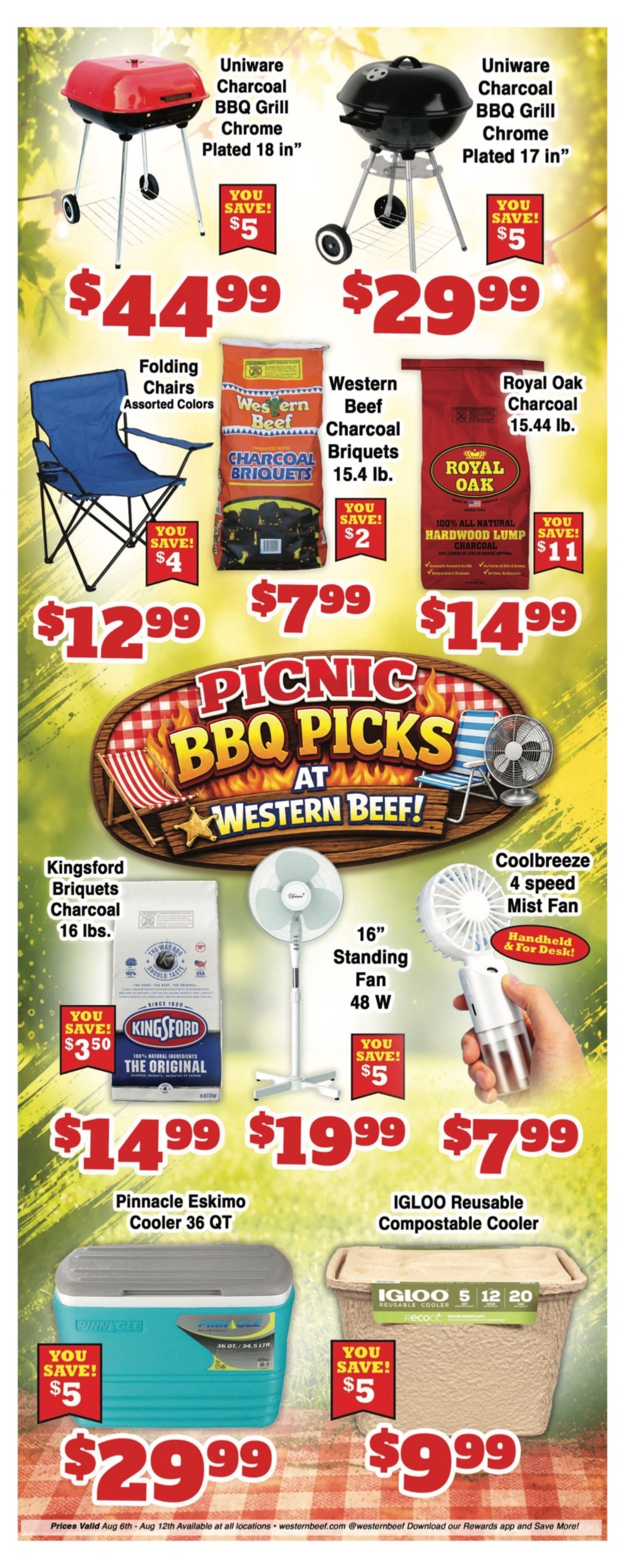 Western Beef (Bronx and other locations, NY) Weekly Ad August 6 - 12, 2026