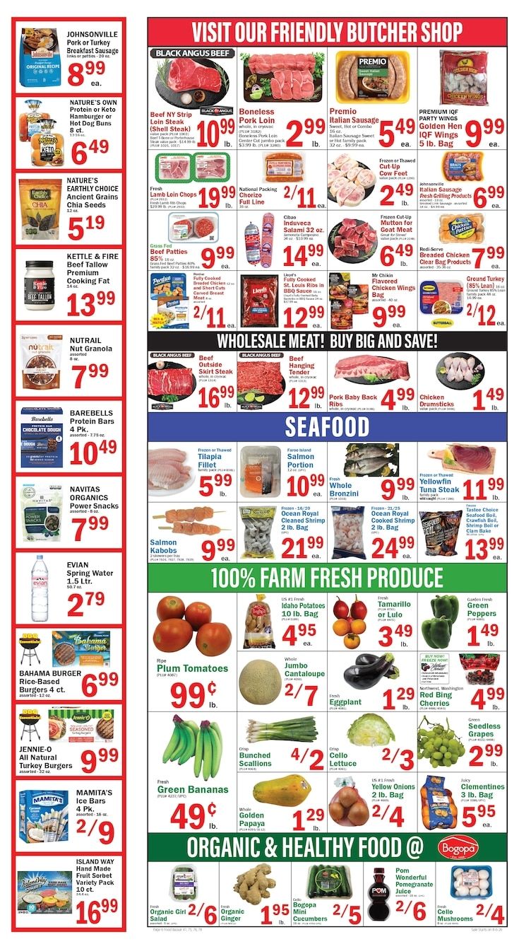 Food Bazaar (New York) Weekly Ad August 6 - 12, 2026