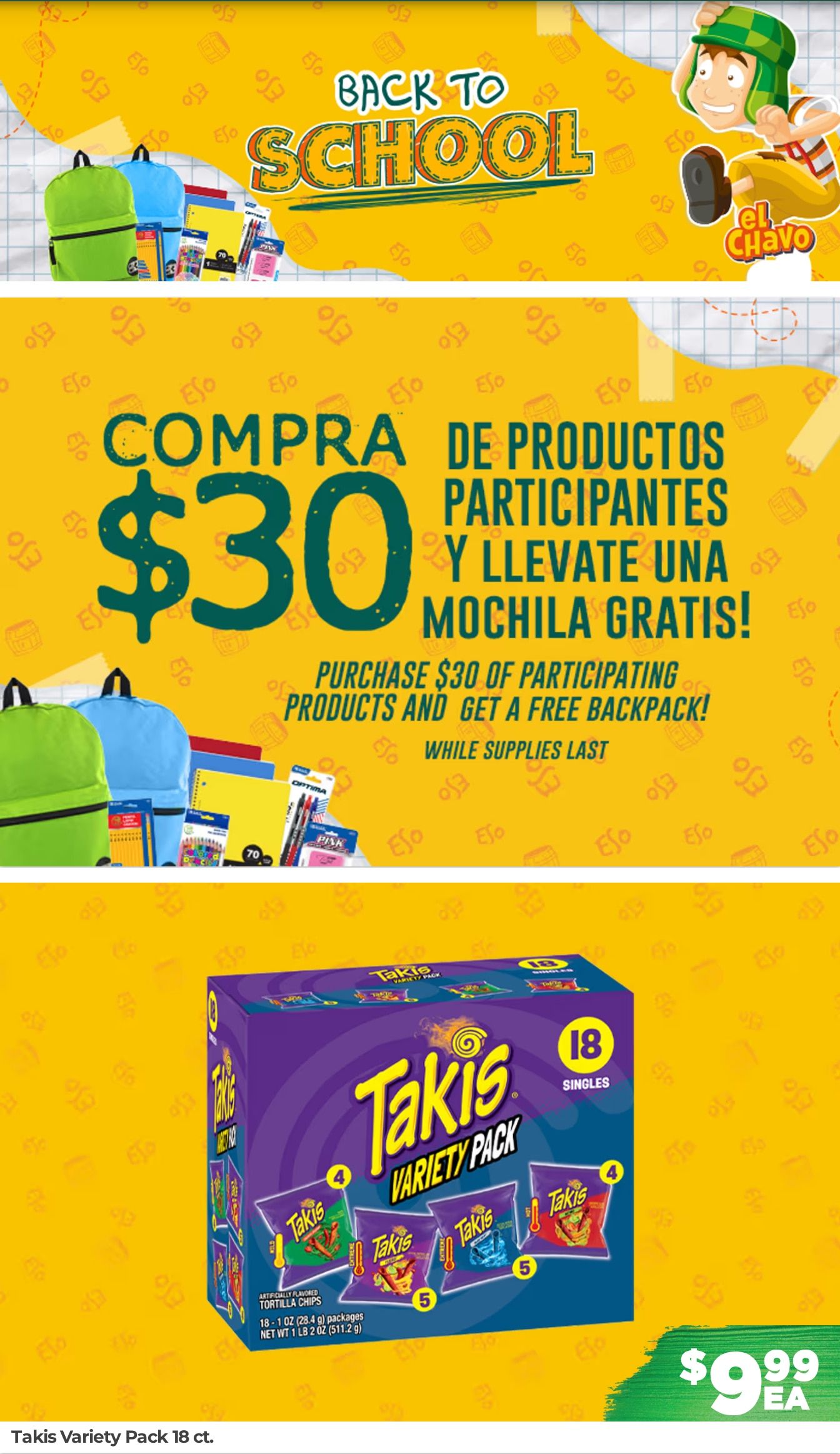 Northgate Market Back to School Weekly Ad July 22 - August 18, 2026