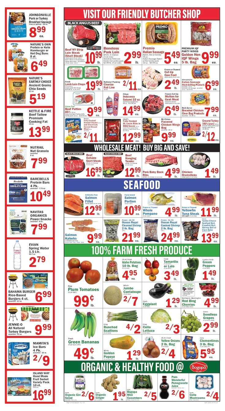 Food Bazaar (Queens, NY) Weekly Ad August 6 - 12, 2026