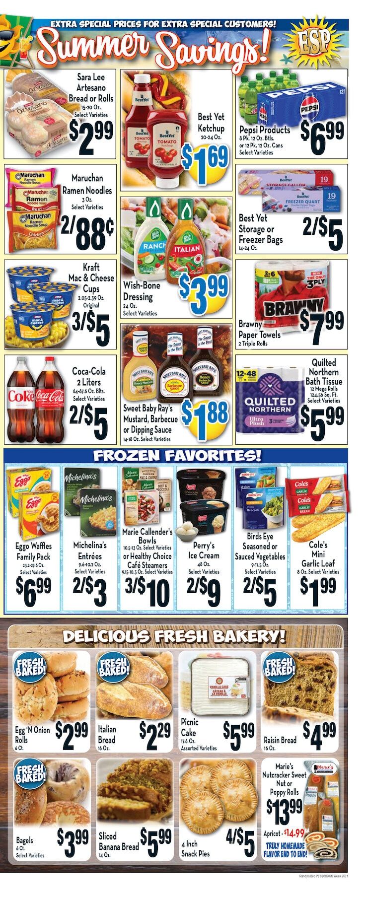 Randy's BiLo Weekly Ad August 6 - 12, 2026