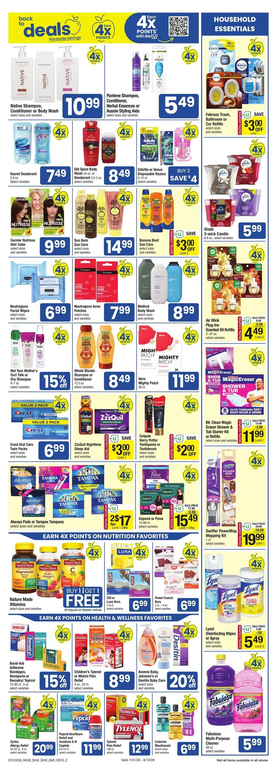 Shaw's (VT) Weekly Ad August 7 - 13, 2026
