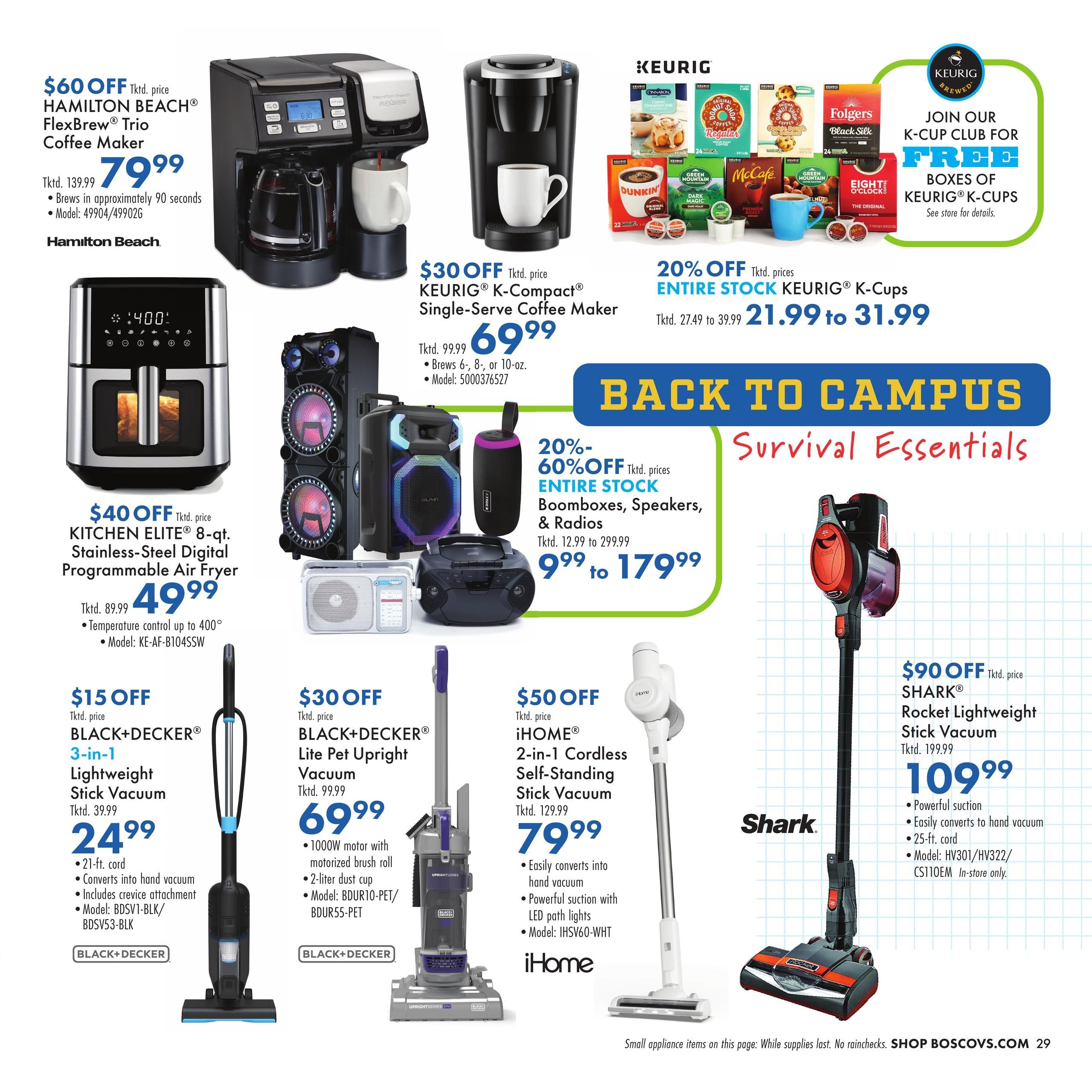 Boscov's (Bethany Beach Area, DE) Boscov’s Weekly Weekly Ad August 6 - 19, 2026