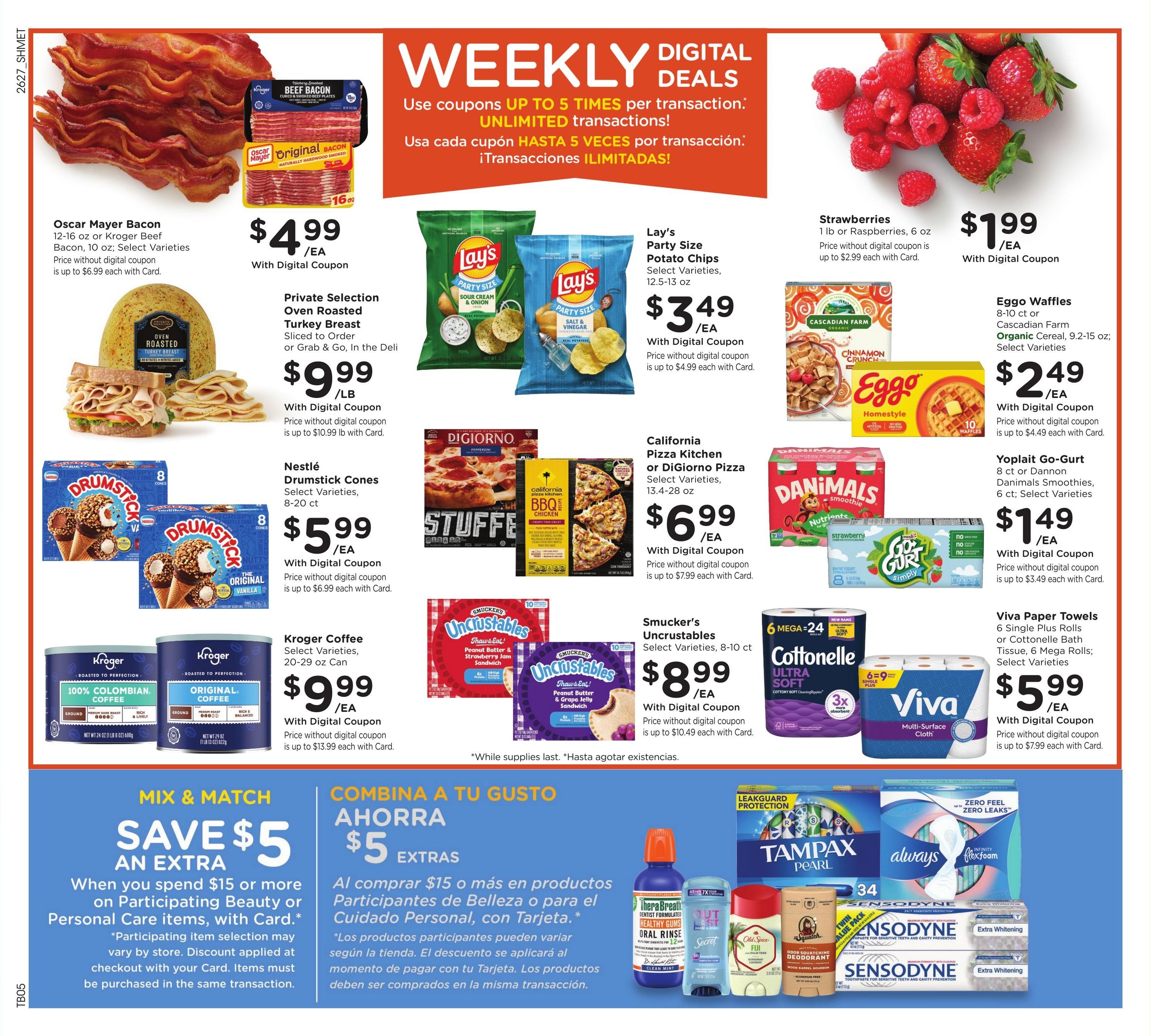 Kroger (Vinton Area, LA) Weekly Ad August 5 - 11, 2026