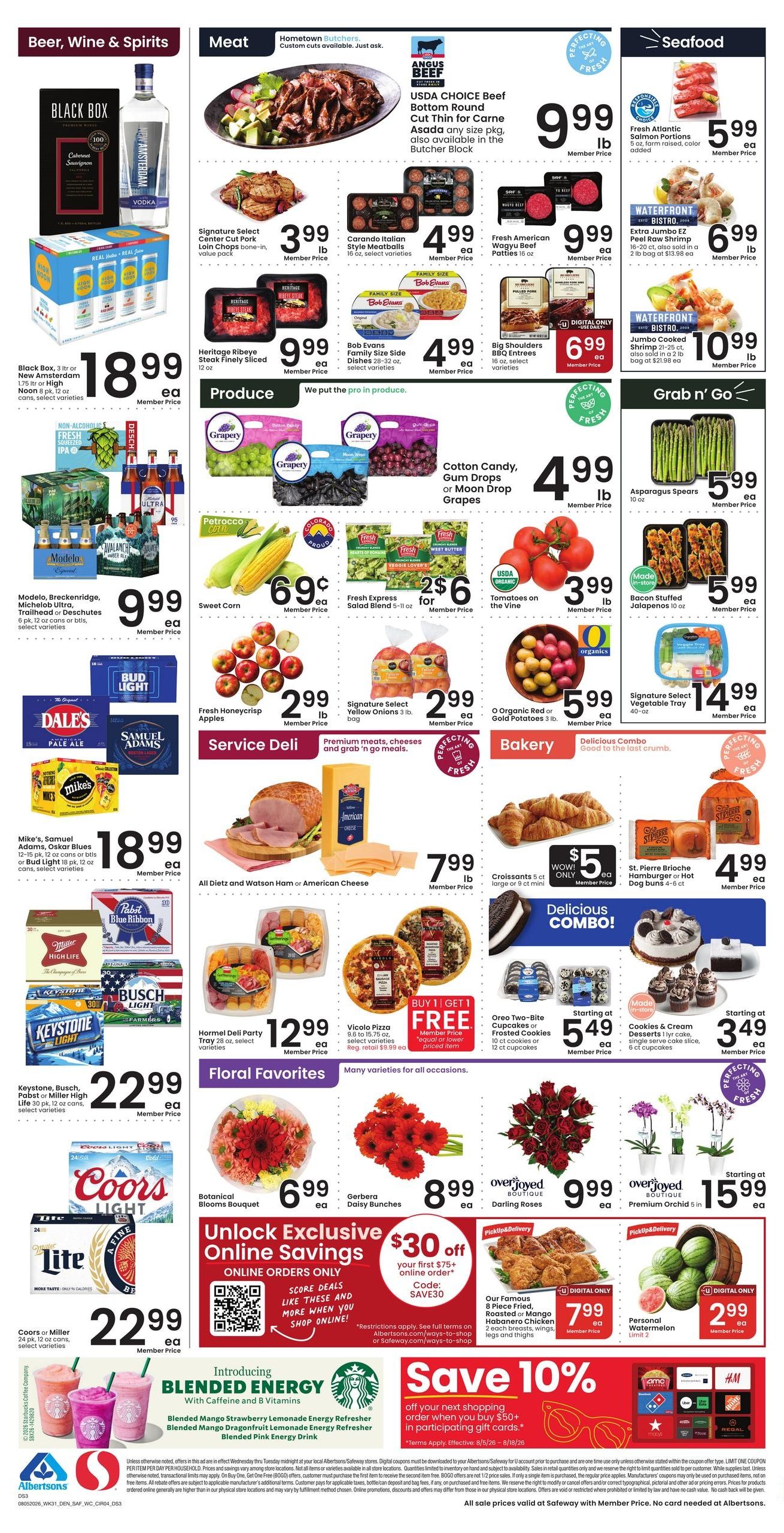 Safeway (Littleton Area, CO) Weekly Ad August 5 - 11, 2026