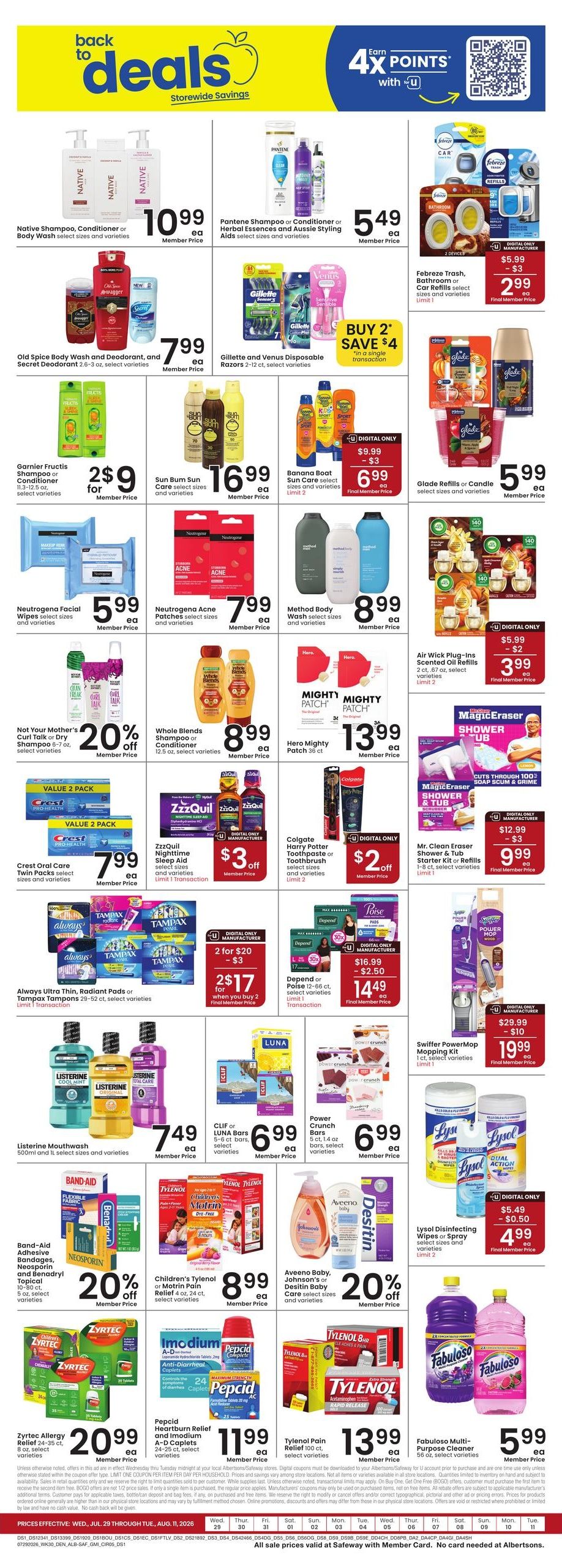 Safeway (Littleton Area, CO) Weekly Ad August 5 - 11, 2026