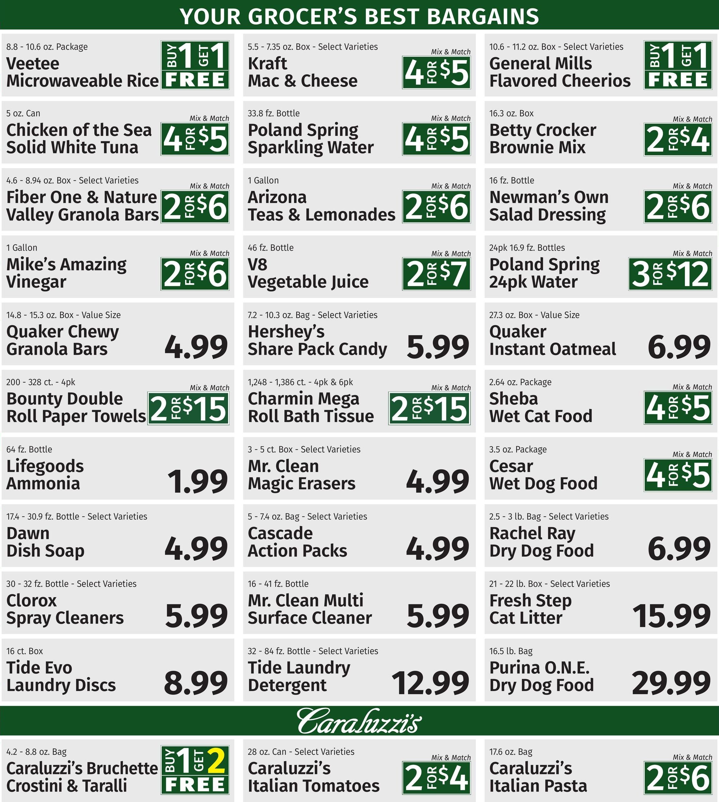 Caraluzzi's Weekly Ad August 3 - 9, 2026