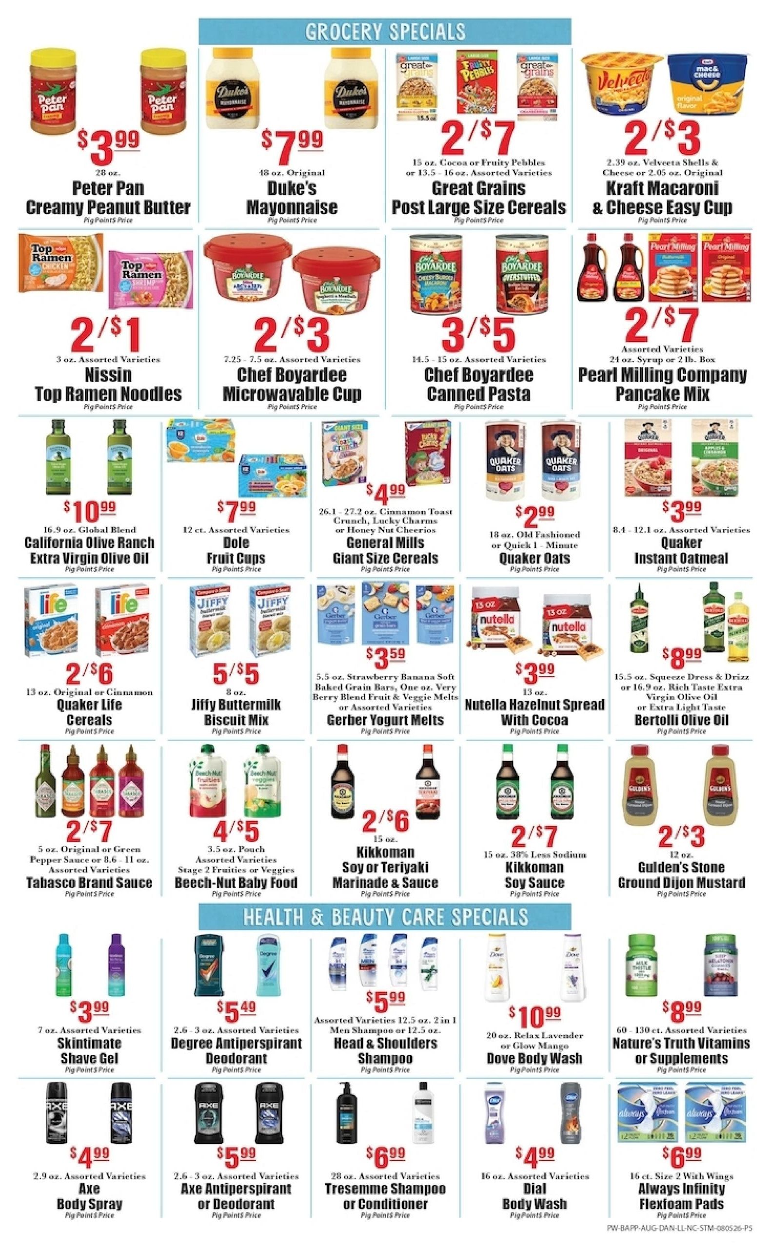 Piggly Wiggly (Charleston Area, SC) Weekly Ad August 5 - 11, 2026