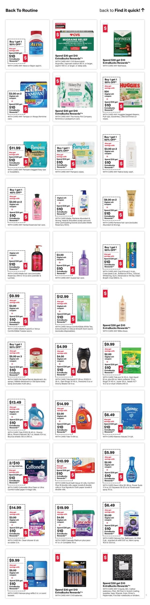 CVS Pharmacy (IN, KY) Weekly Ad August 9 - 15, 2026