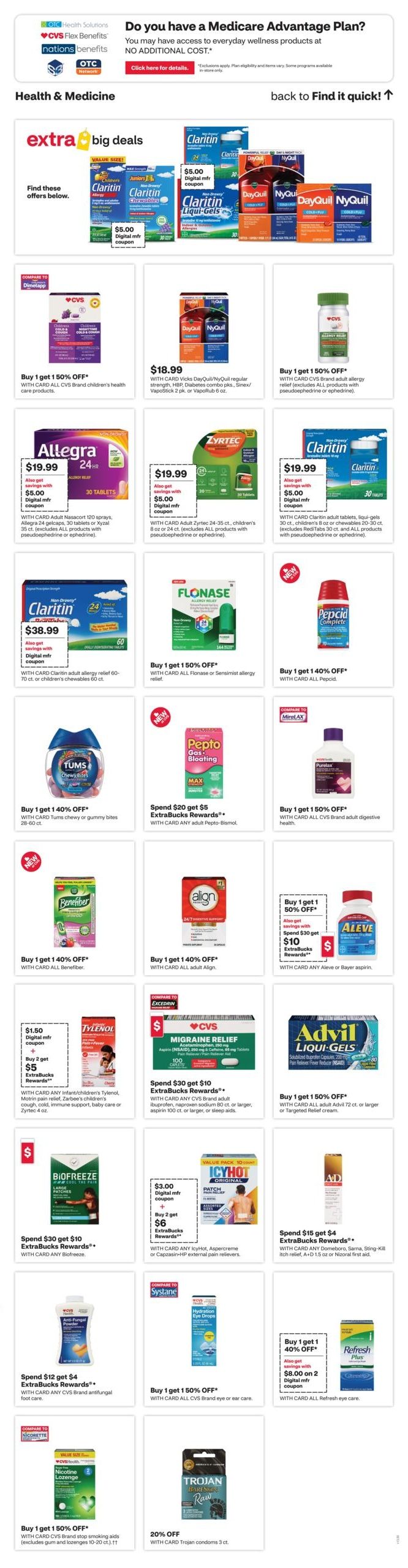 CVS Pharmacy (IN, KY) Weekly Ad August 9 - 15, 2026