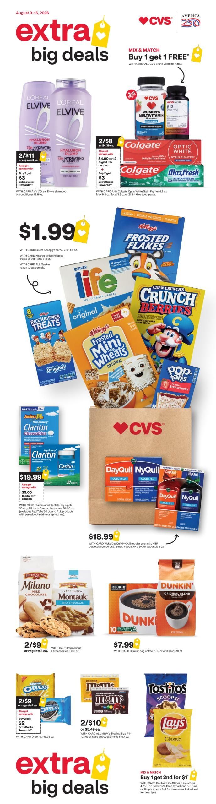 CVS Pharmacy (OR, WA) Weekly Ad August 9 - 15, 2026