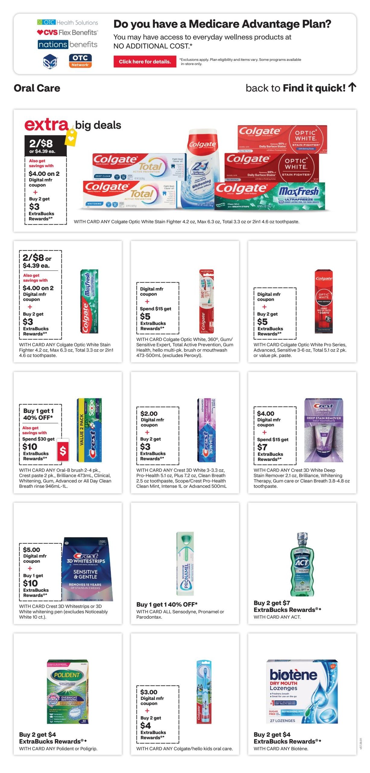 CVS Pharmacy (OR, WA) Weekly Ad August 9 - 15, 2026