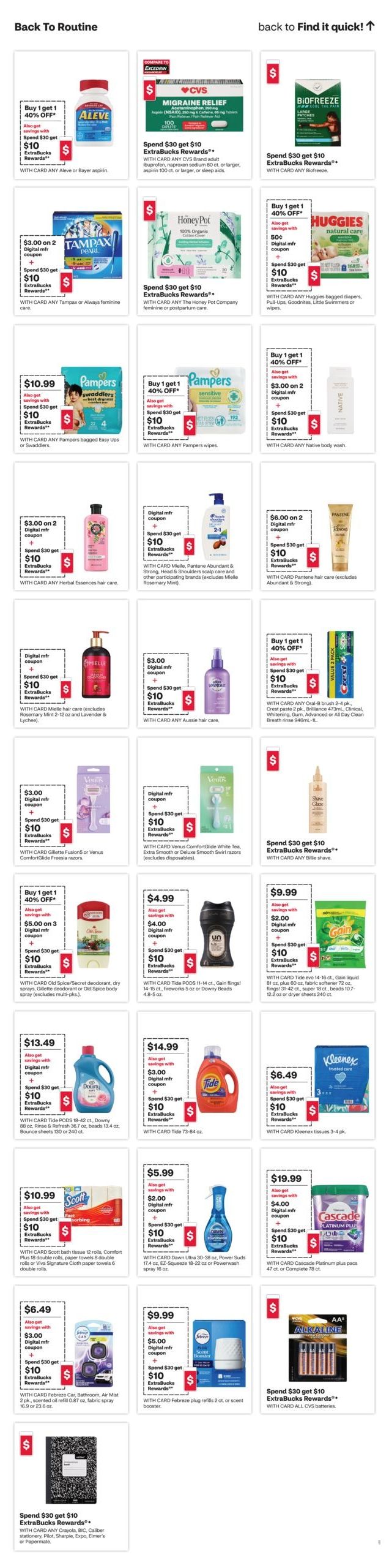 CVS Pharmacy (OR, WA) Weekly Ad August 9 - 15, 2026