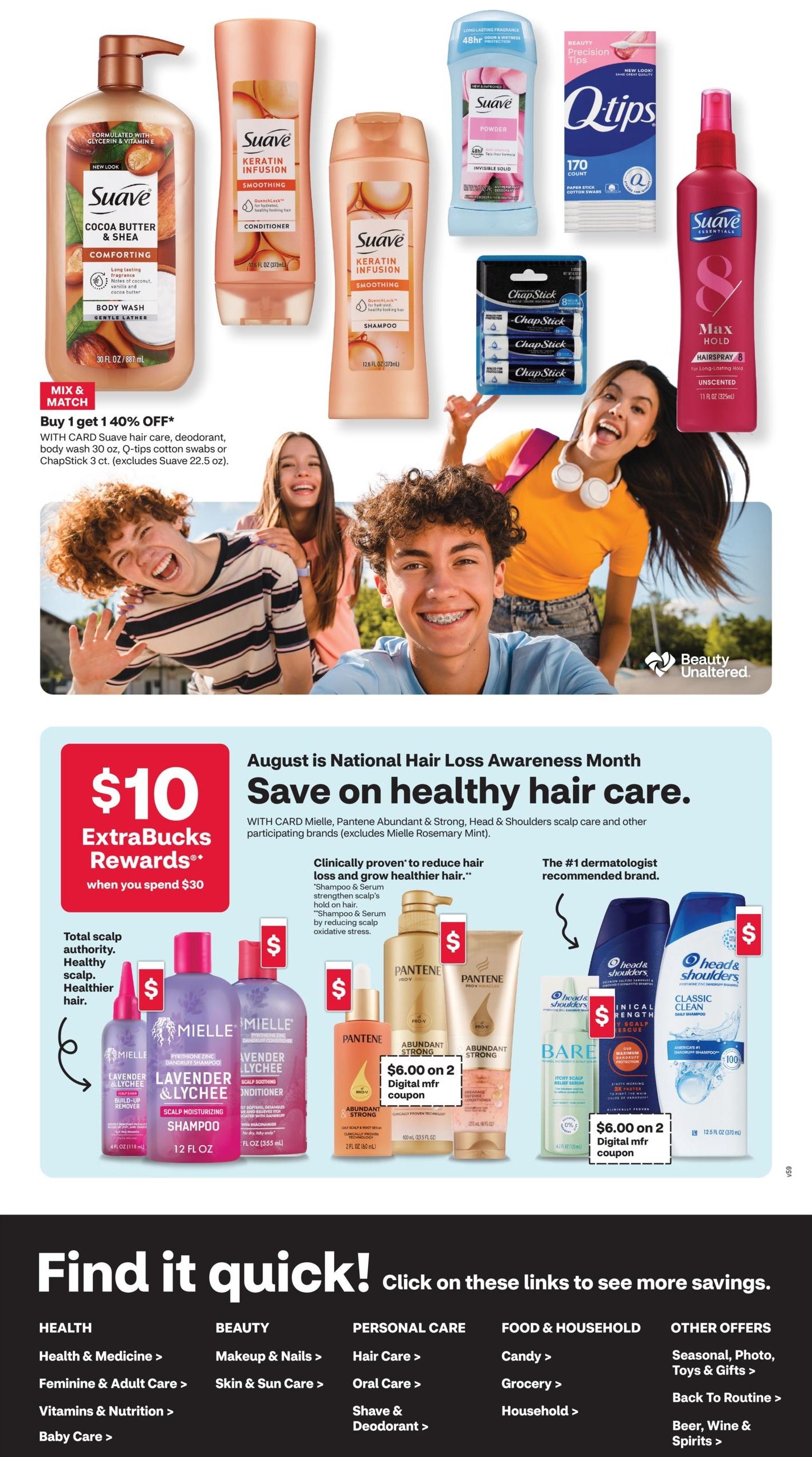 CVS Pharmacy (OR, WA) Weekly Ad August 9 - 15, 2026