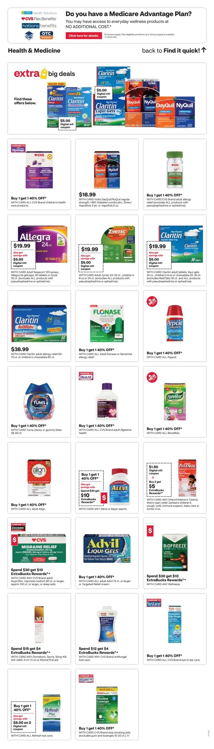 CVS Pharmacy (OR, WA) Weekly Ad August 9 - 15, 2026