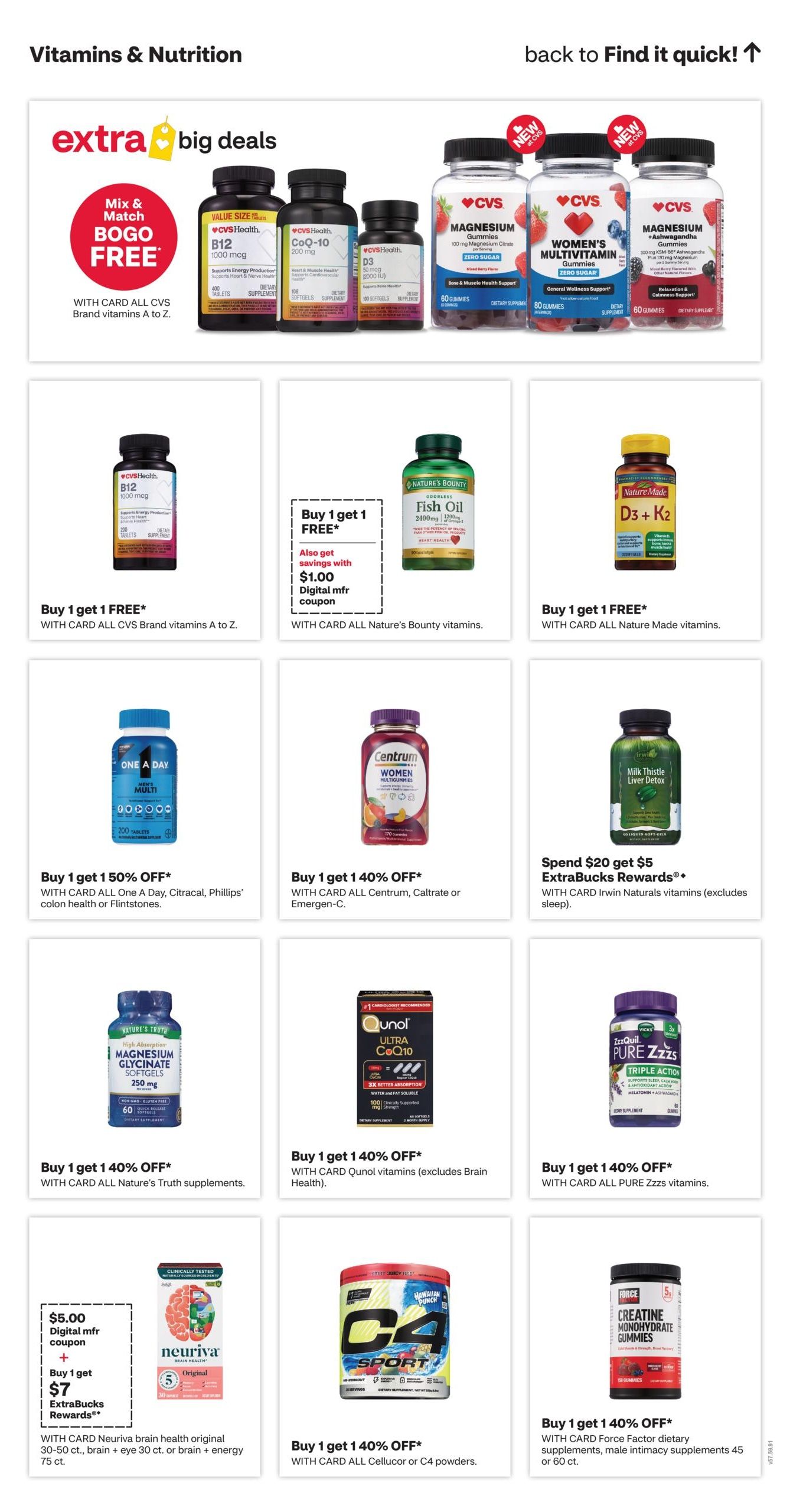 CVS Pharmacy (OR, WA) Weekly Ad August 9 - 15, 2026