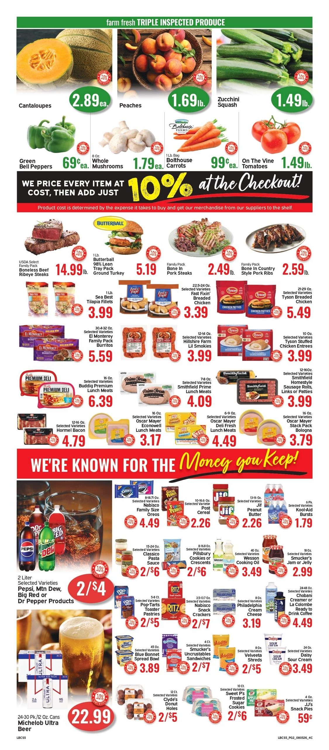 Cash Saver Texas (Abilene–Hawley Area, TX) Weekly Ad August 5 - 11, 2026