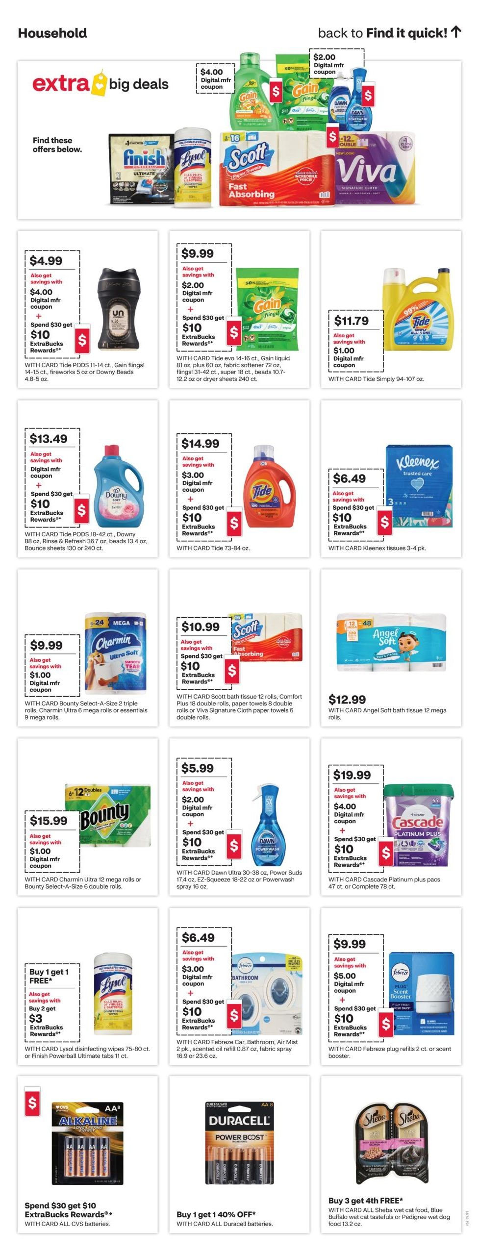 CVS Pharmacy (ID, OR, WA) Weekly Ad August 9 - 15, 2026