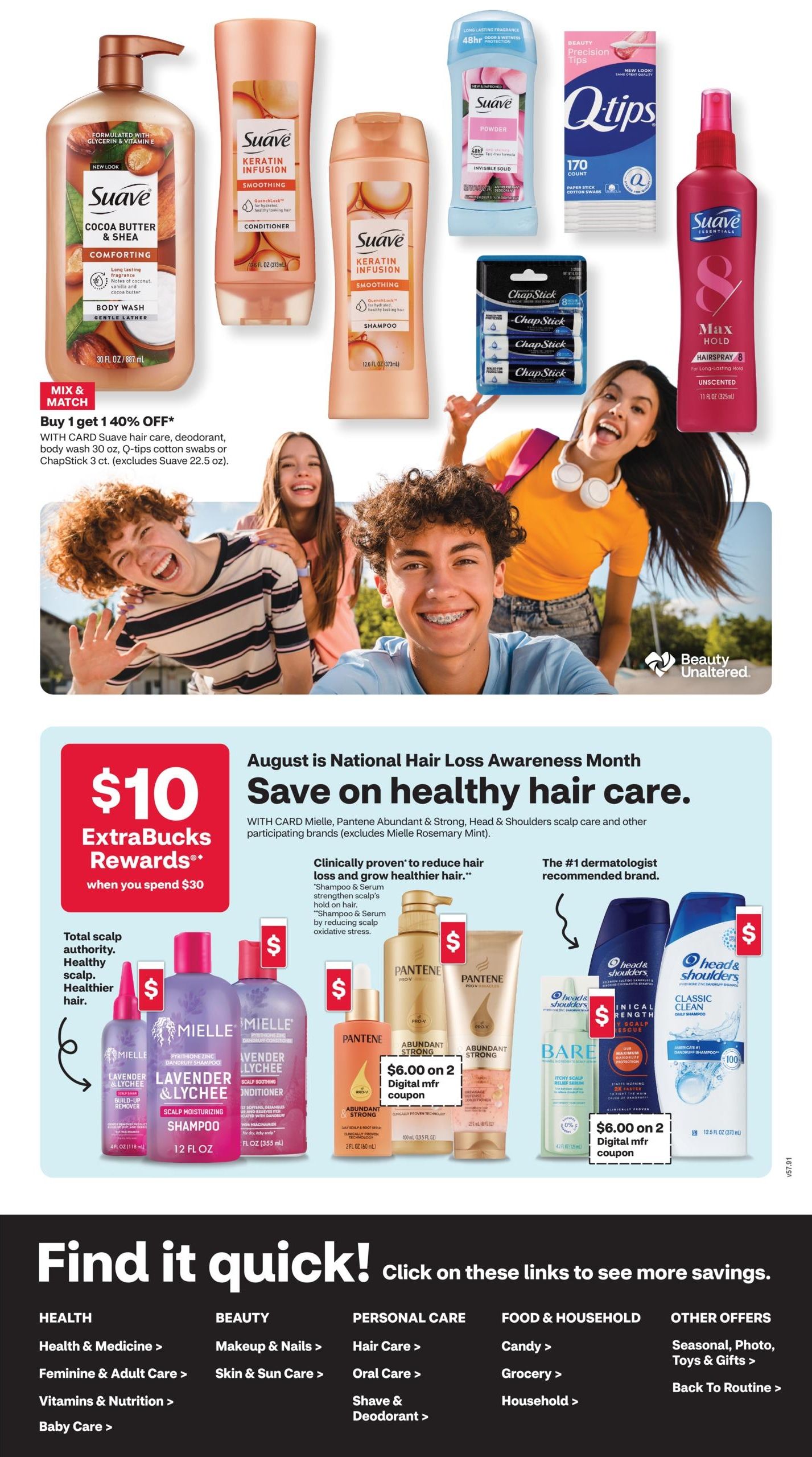CVS Pharmacy (ID, OR, WA) Weekly Ad August 9 - 15, 2026