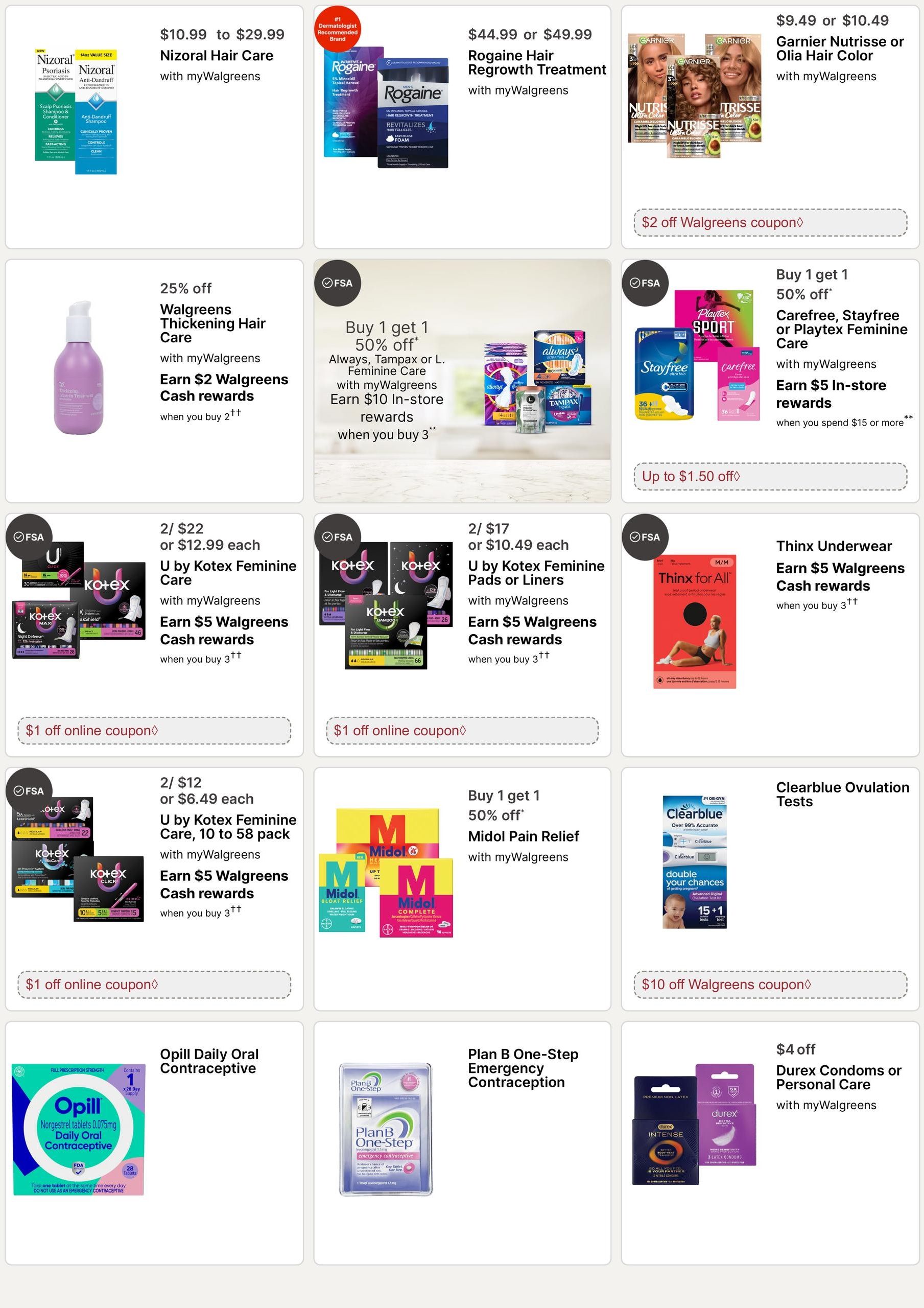 Walgreens (Marion Area, AR) Weekly Ad August 9 - 15, 2026