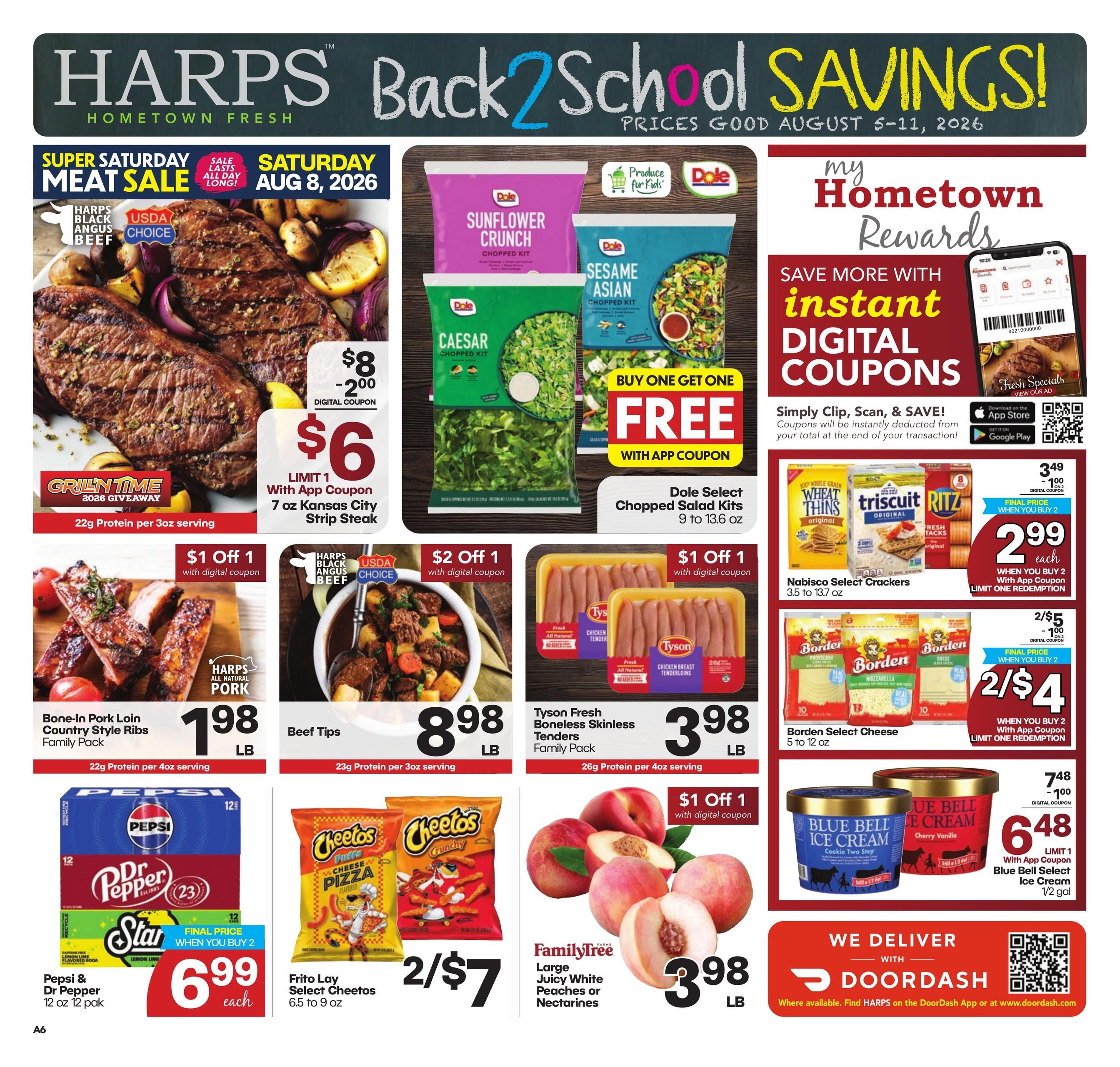 Harps Foods (Poplar Bluff Area, MO) Weekly Ad August 5 - 11, 2026