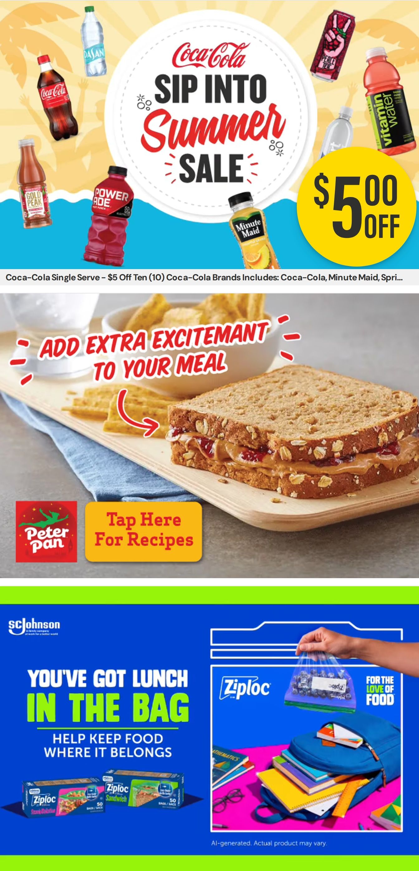 Fishers Island IGA National Sandwich Month Weekly Ad July 29 - August 25, 2026