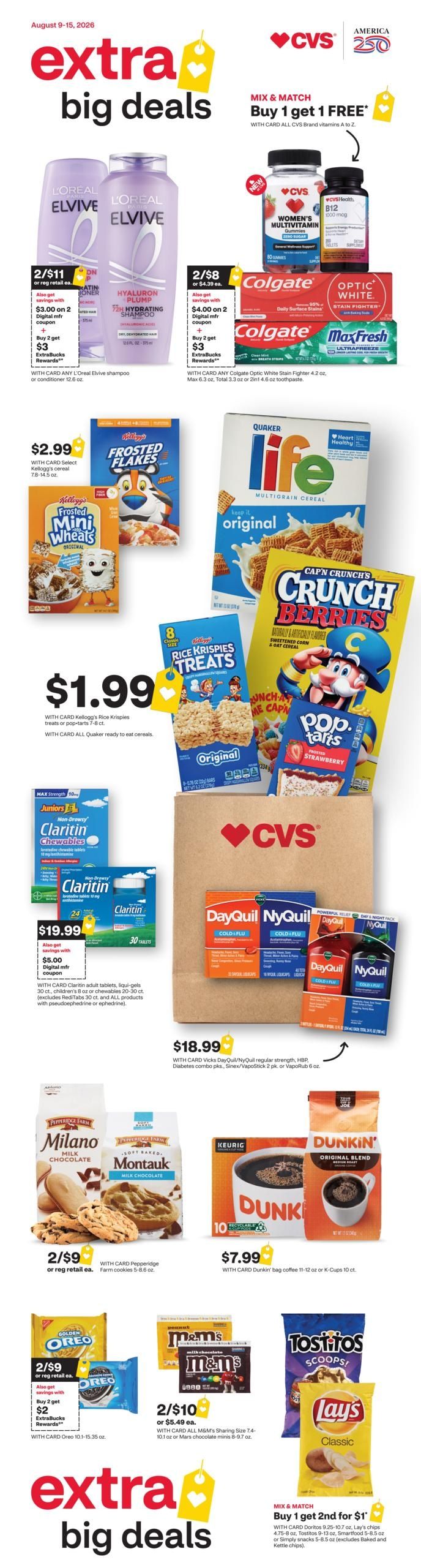 CVS Pharmacy (New York Area, NY) Weekly Ad August 9 - 15, 2026
