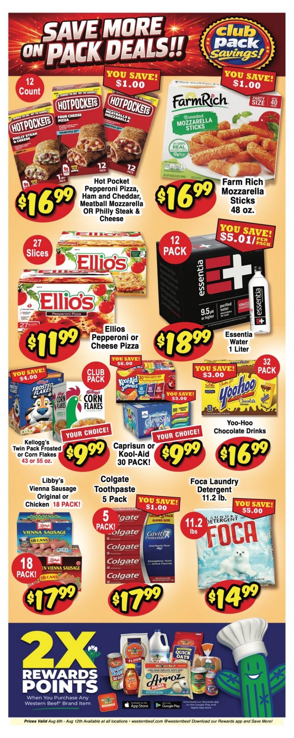 Western Beef (Elizabeth Area, NJ) Weekly Ad August 6 - 12, 2026